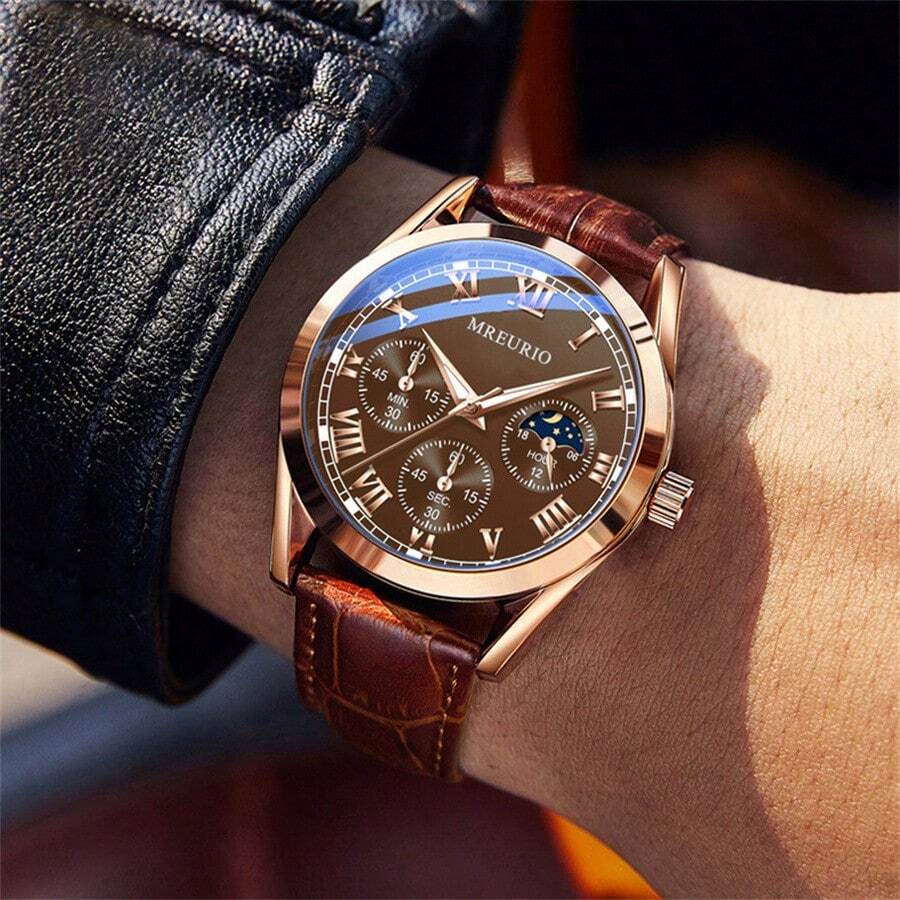 Men's Business Wrist Watch Men Watches Top Brand Luxury Wristwatch Men's Clock Quartz Sport Watch Gift Men's