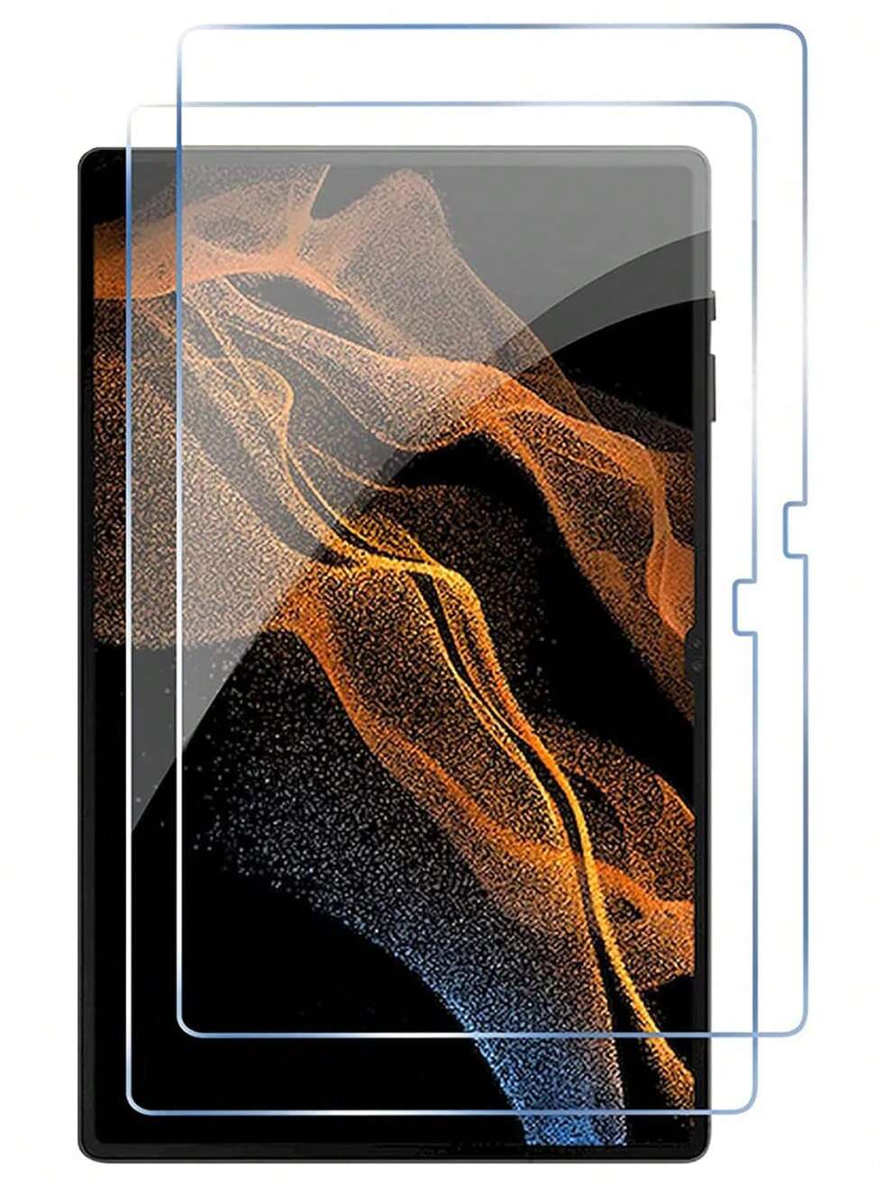 2pcs High Definition 9h Anti-Scratch Tempered Glass Screen Protector Compatible With