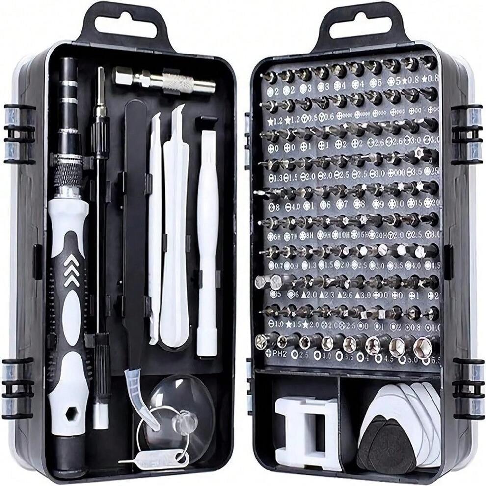 115pcs/Set Repair Tools Kit For Screws, Including Screwdrivers For Mobile Phone, Computer And Watch