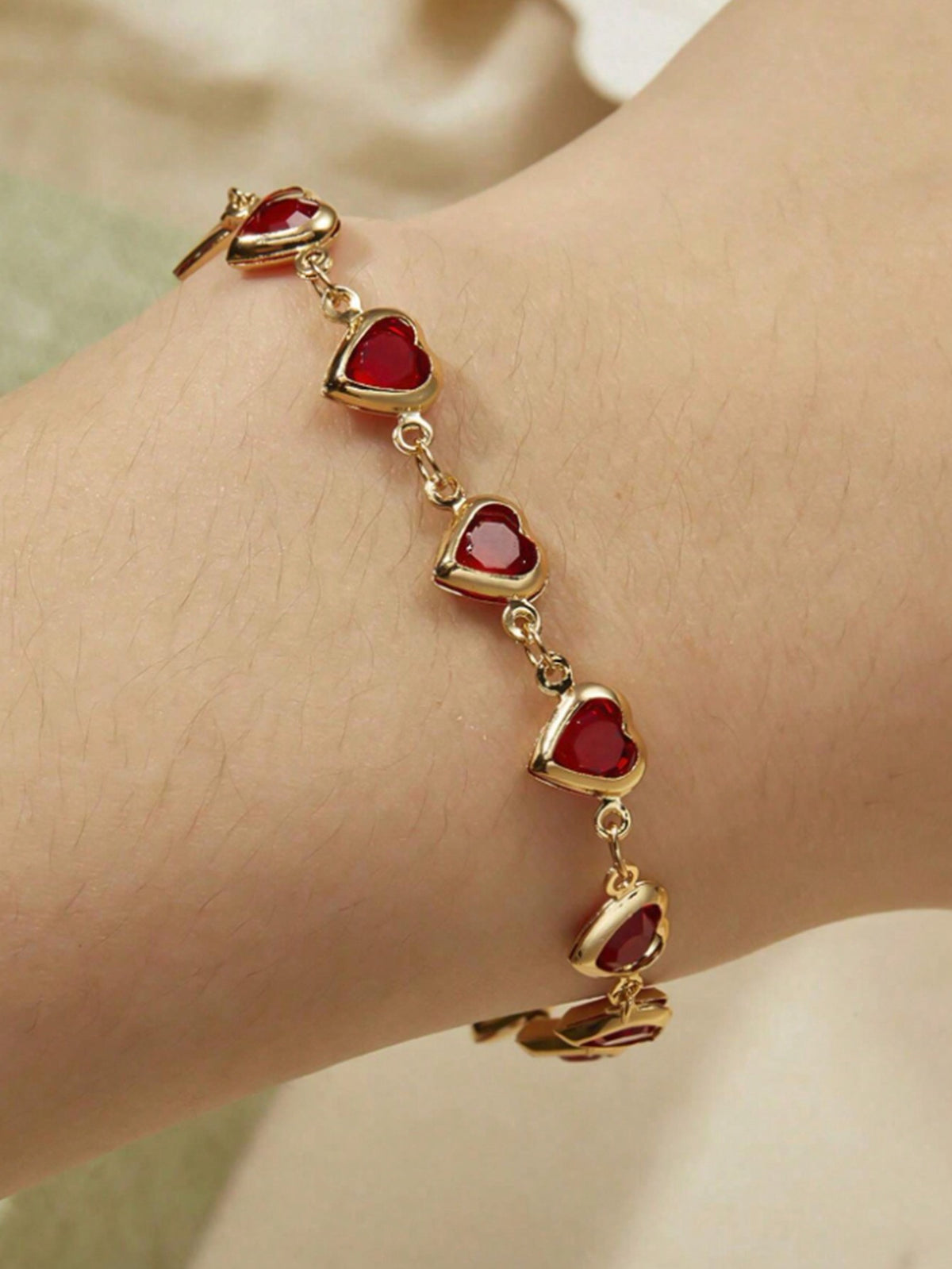 1pc Versatile Colorful Crystal Bracelet