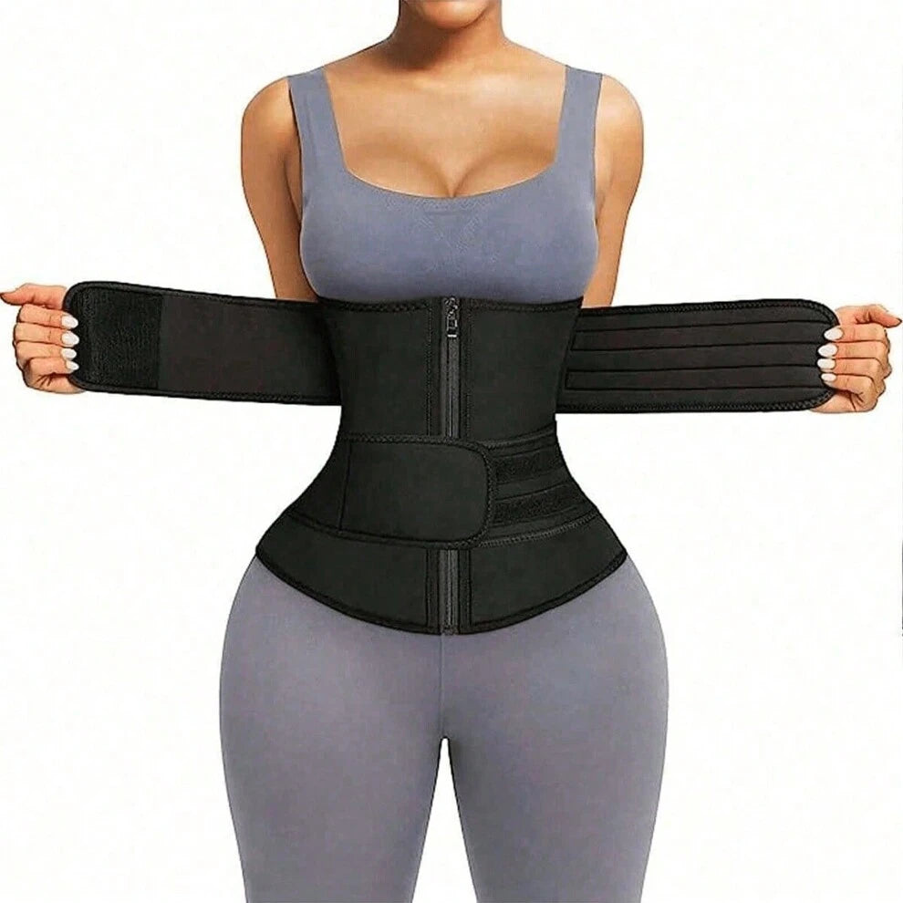 1pc Women's Waist Trainer Belt, Sauna Belly Band, Sport Compression Trimmer, Abdominal Exercise Equipment