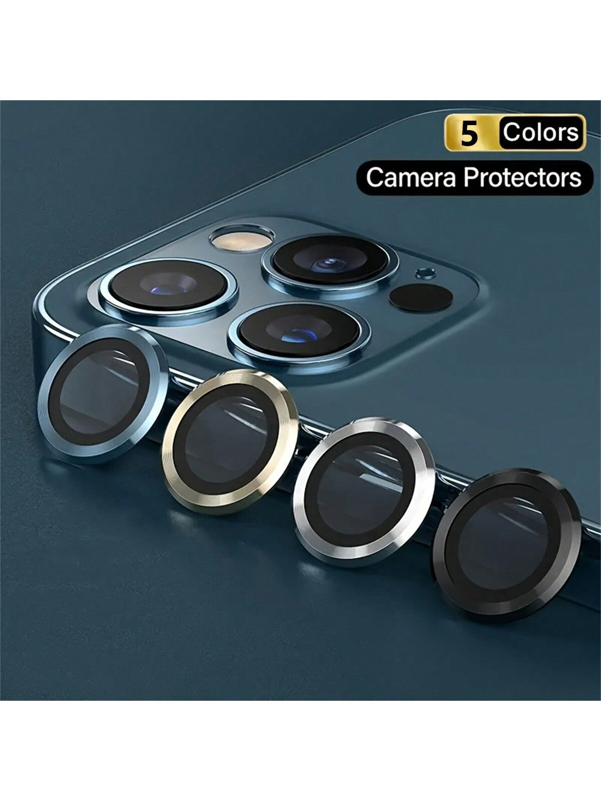 IPhone 11-15 Pro/Max/Mini Camera Lens Protector: Alloy & Tempered Glass Shield For Scratch-Resistant Clarity