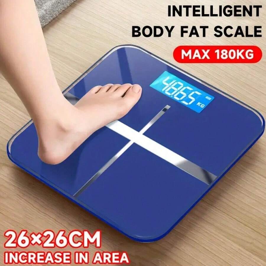 1pc High Precision Smart Body Weight Scale With LCD Display, Suitable For Home And Dorm Use