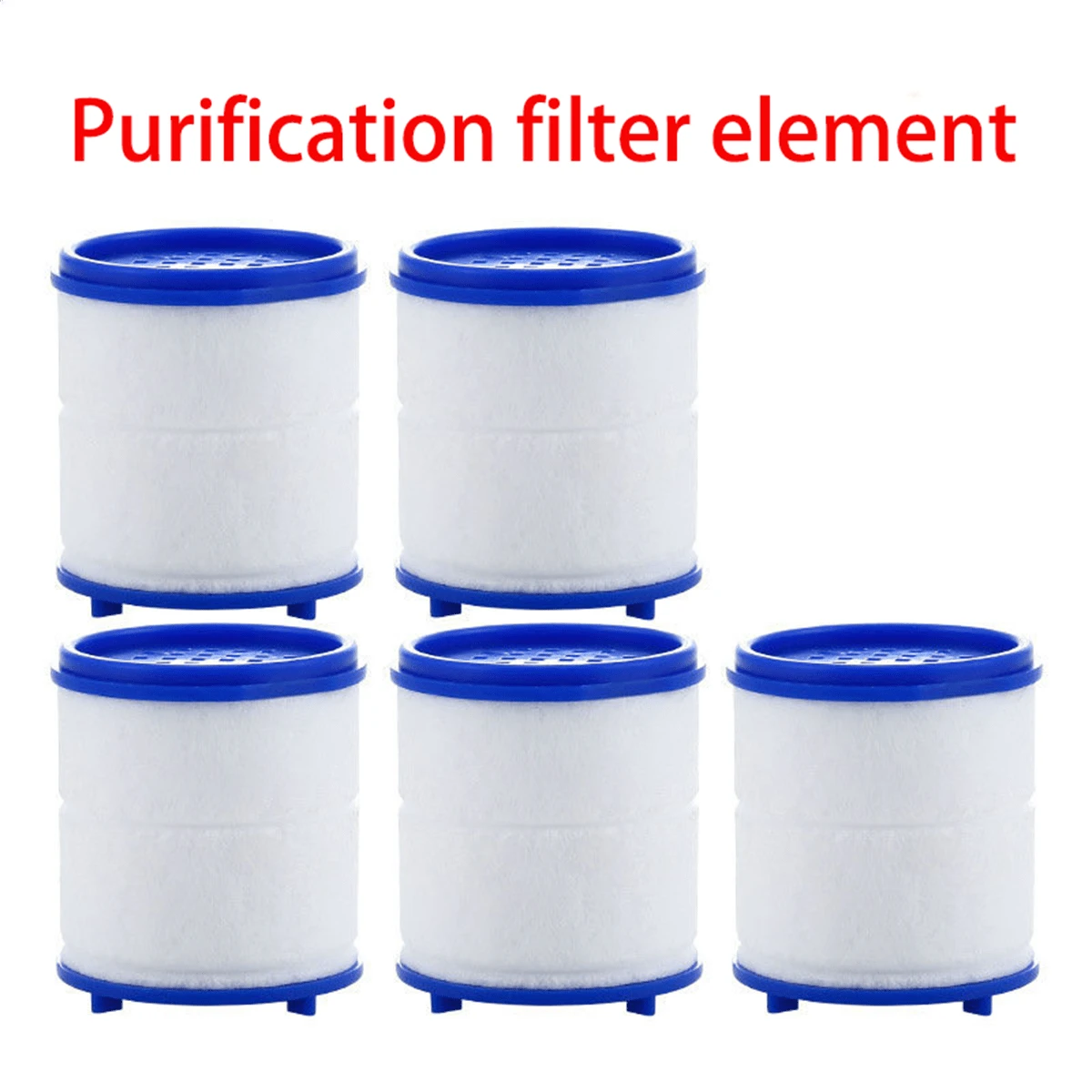 5/10pcs Multifunctional Faucet Filter, Kitchen Faucet Pressurized Filter, Purifier, Direct Filter Aerator, Replaceable Filter