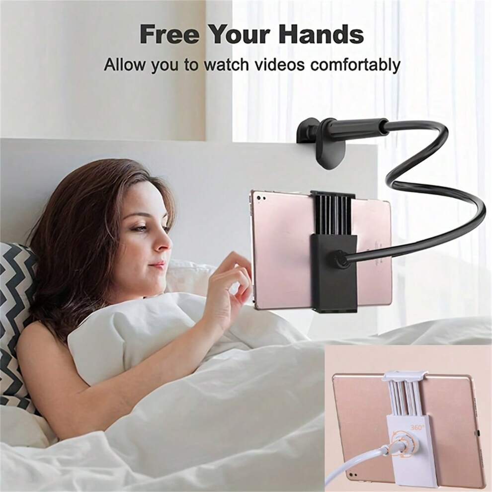 Mobile Phone Stand Table Holder Compatible With Xiaomi Compatible With IPhone Compatible With Ipad Slouchy Bracket Support Bedside Stable Not Falling