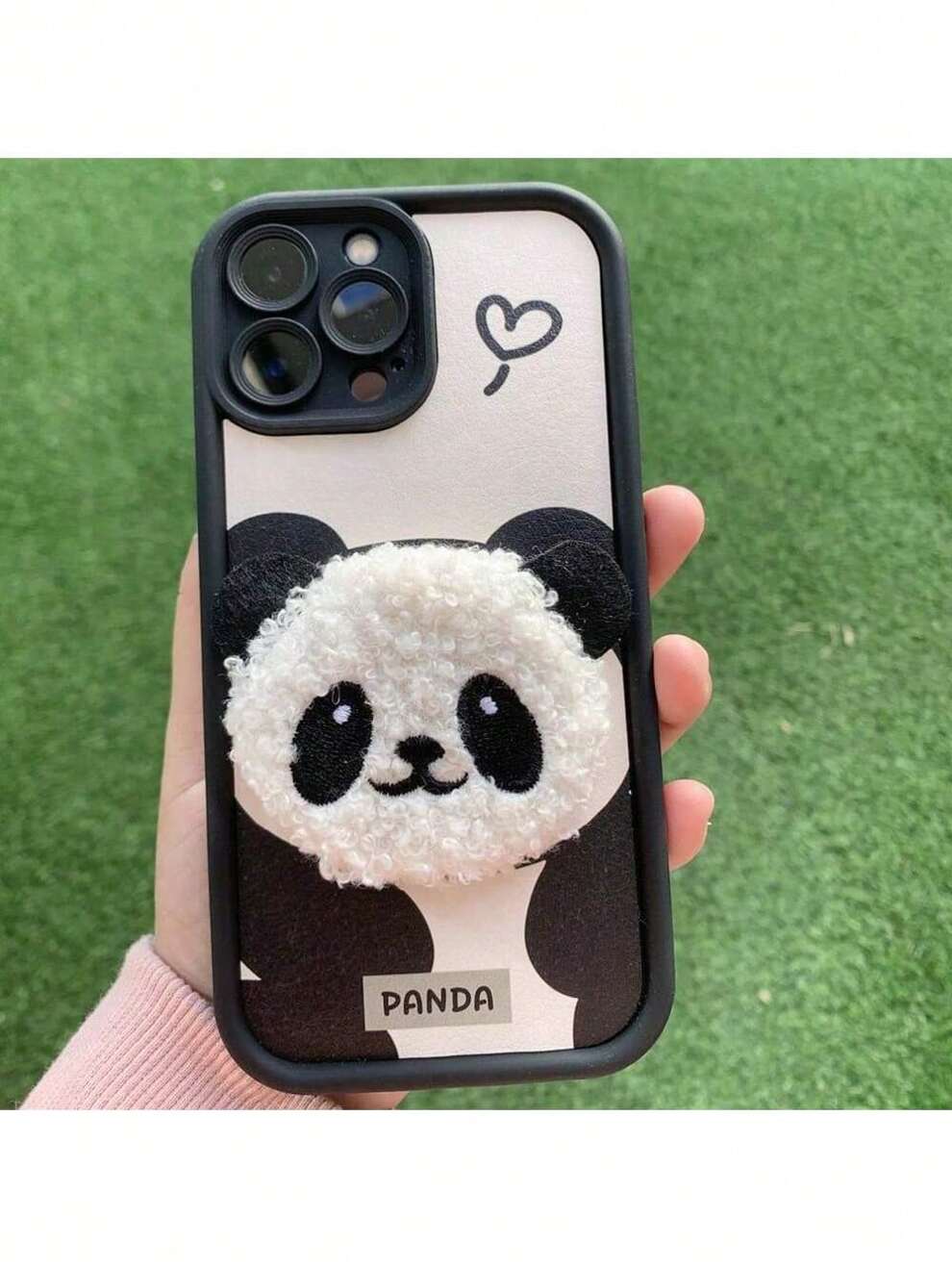 Cute Panda Black