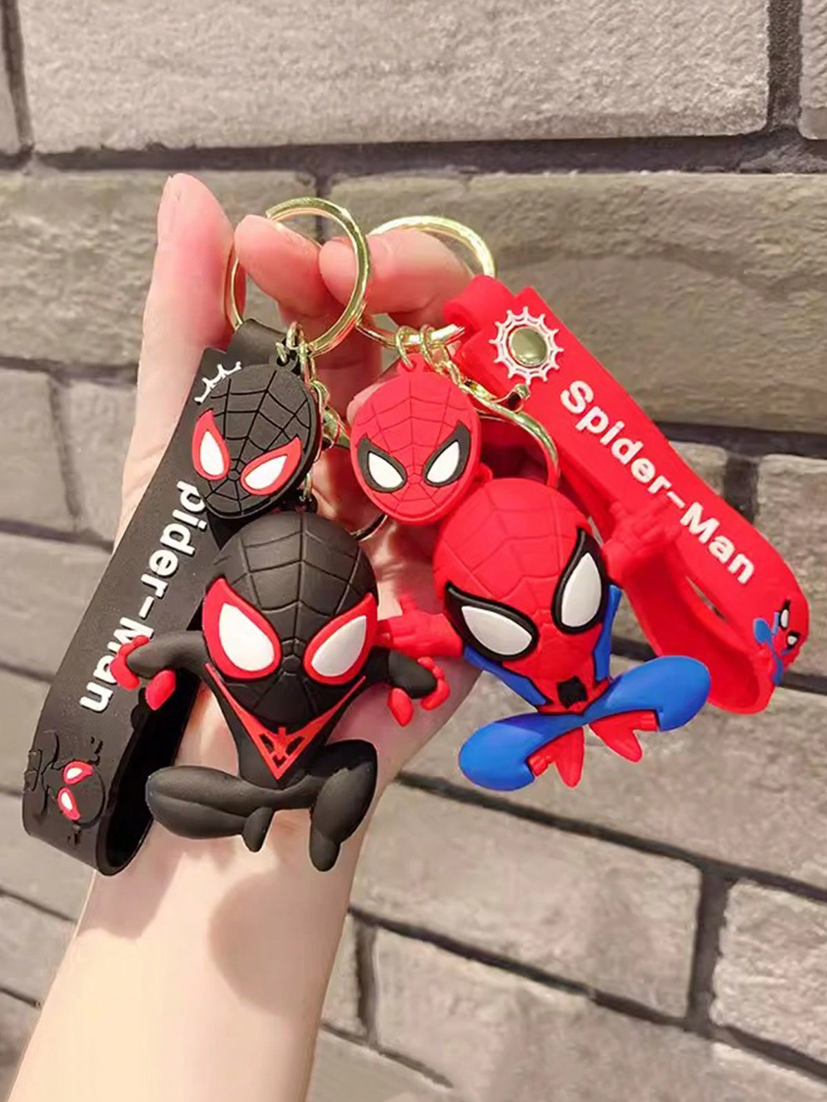 1PC Unisex Cute  Keychain Backpack Pendant,Kids Boy Girls Kawaii Keyring,Car Key Bag Decor Pendant,Women Men Gifts