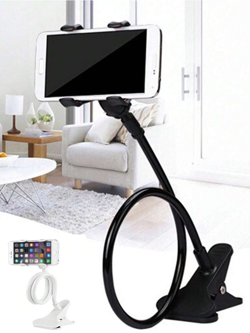 Slouchy Bracket Phone Stand Multifunctional Desktop Stand For Live Stream Bedside Universal Creative Stand