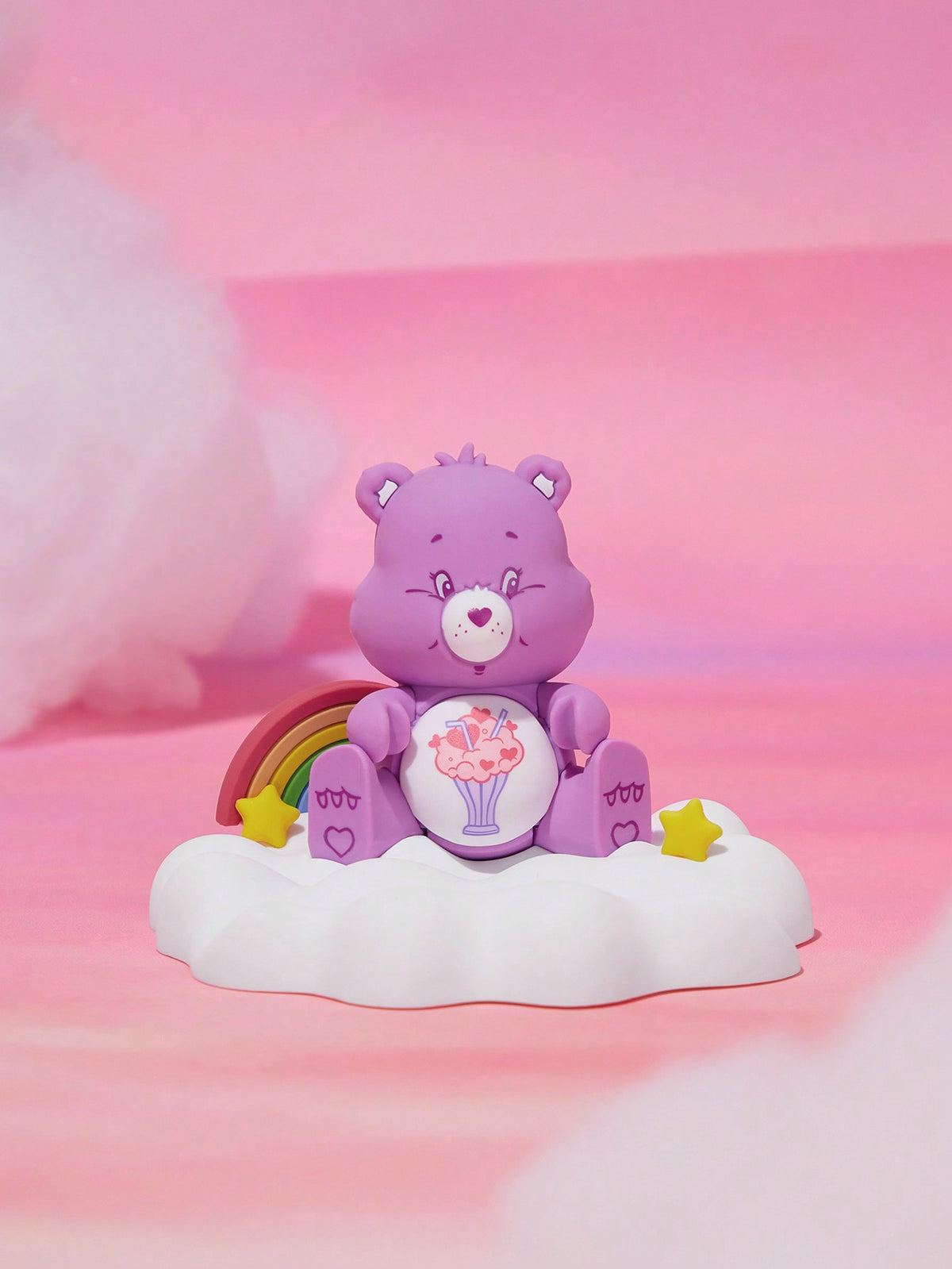 SHEIN X Care Bears Rainbow Huge Cloud Cute 3D Share Bear Phone Stand