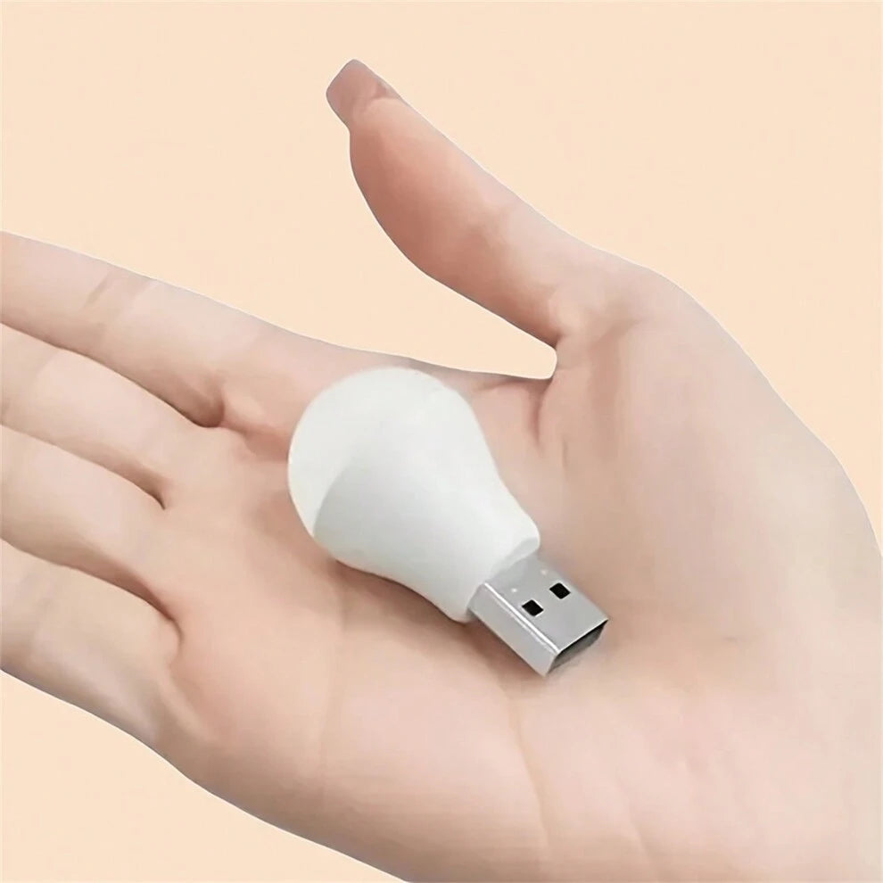 5pcs Mini USB Light Bulb, Small Night Light With Unique Design, Portable Lighting Bulb Night Light