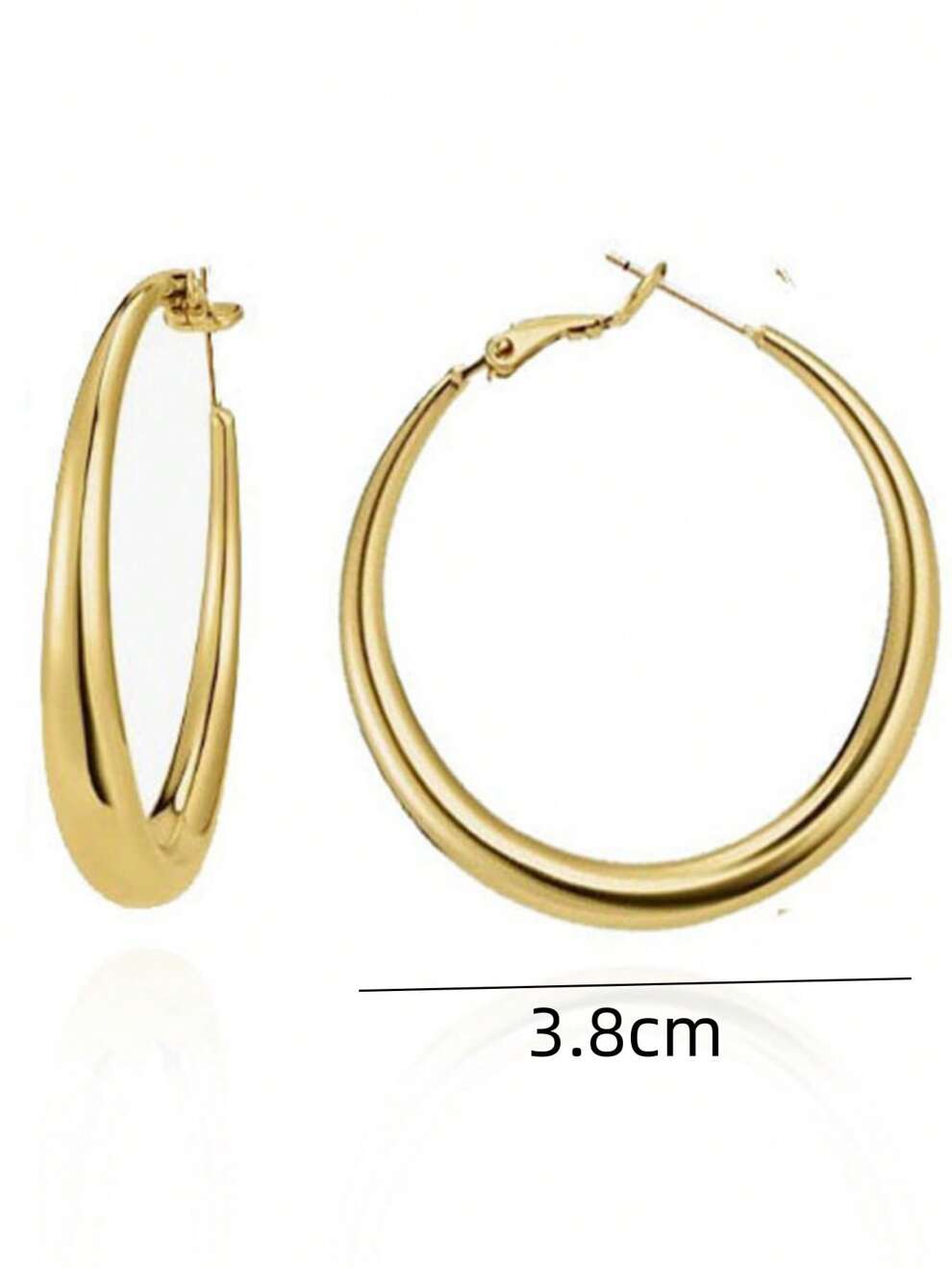 2815 Double Gold Earrings