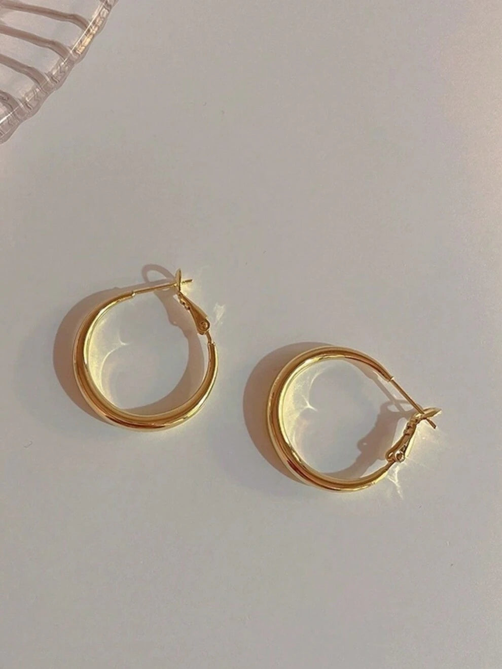 2815 Double Gold Earrings