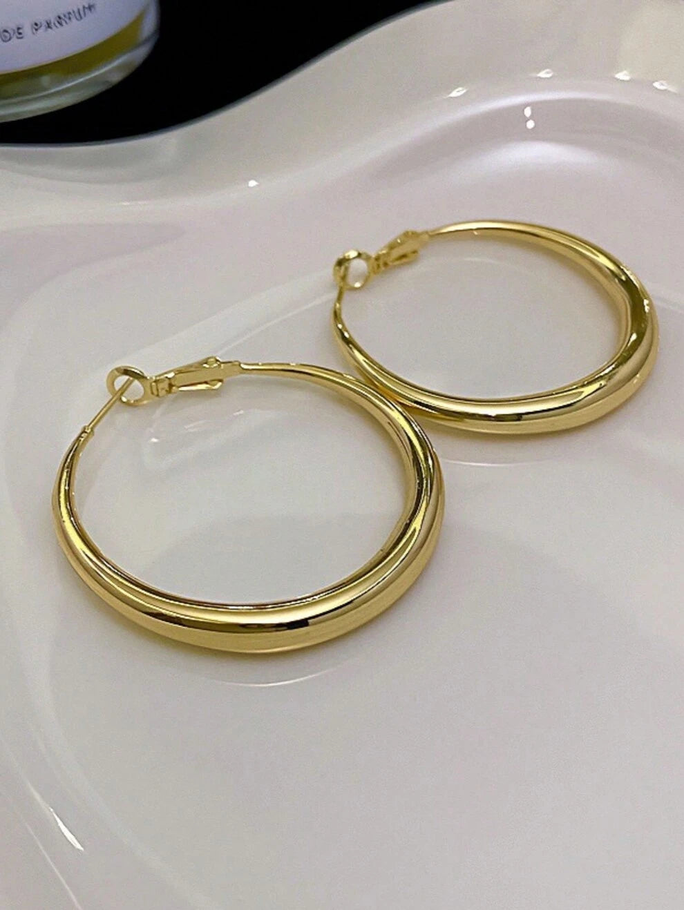 2815 Double Gold Earrings