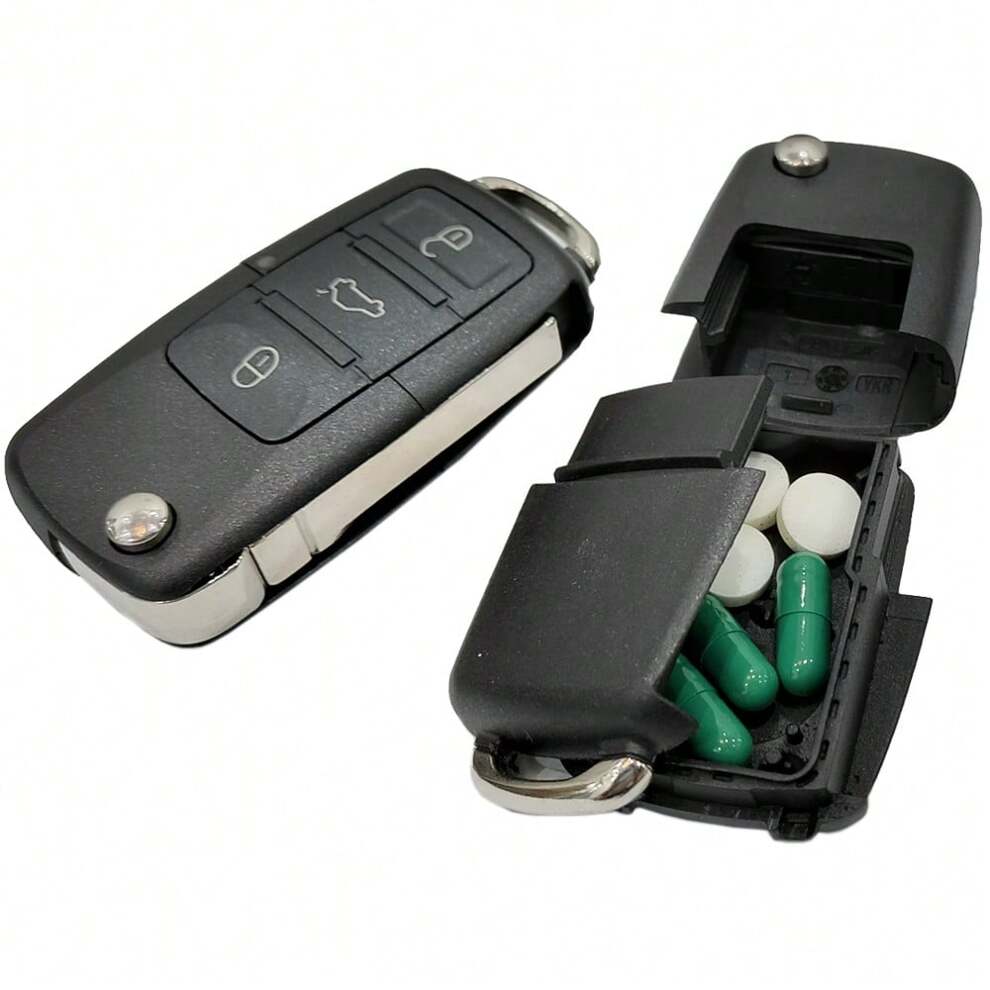 1PC Car Key Diversion Safe Hidden Compartment Secret Stash Safe Box To Hide Small Items