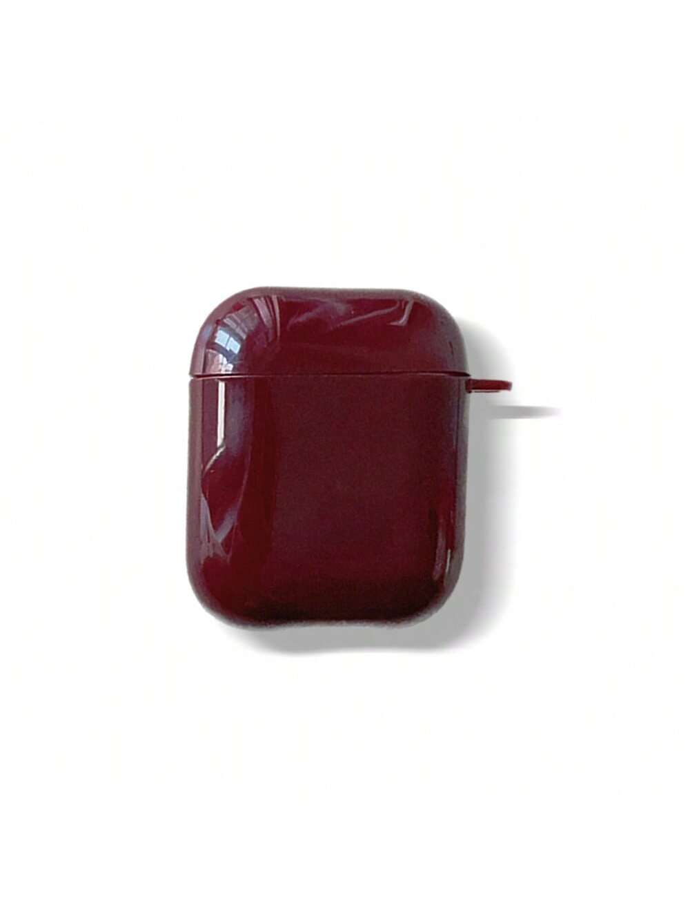 Burgundy Protective Case Compatible With Airpods 1/2/3/Pro/Pro 2