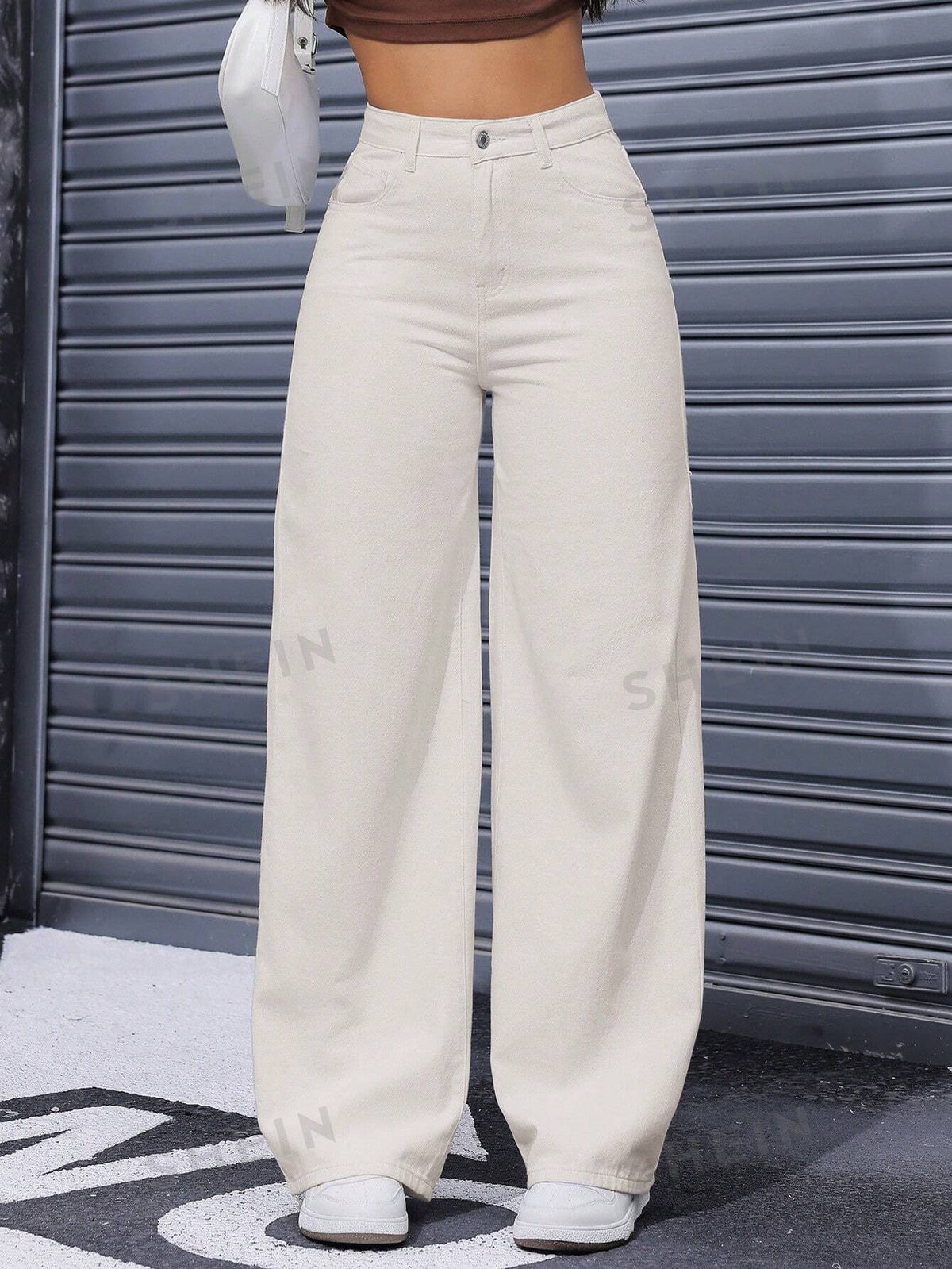 High Waist Wide Leg Jeans