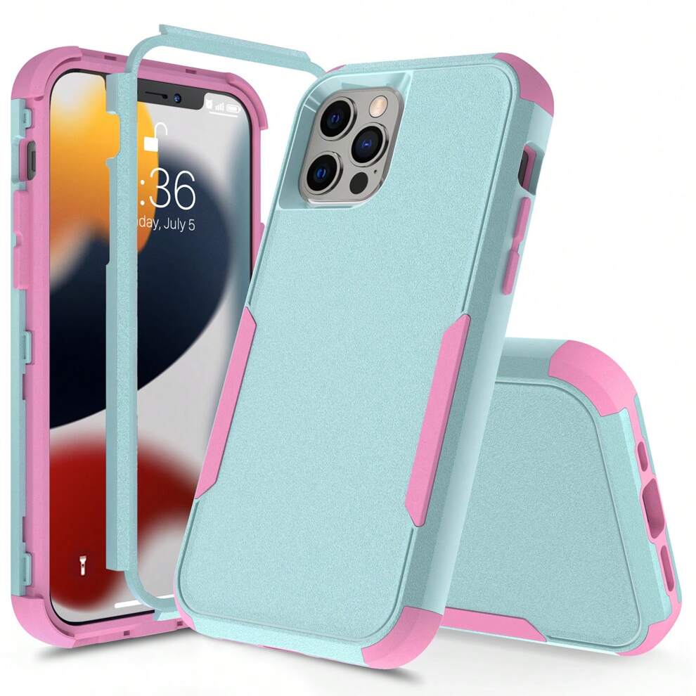 3 Layer Case Compatible With Iphone 15 14 13 12 11 Pro Max Mini XR XS Max 8 7 15Plus SE 2020 Luxury Armor Shockproof Soft Bumpers Hard Case, Samsung Galaxy S24 S24+ S24U S23 S23+ S23U S22 S22+ S22U S2