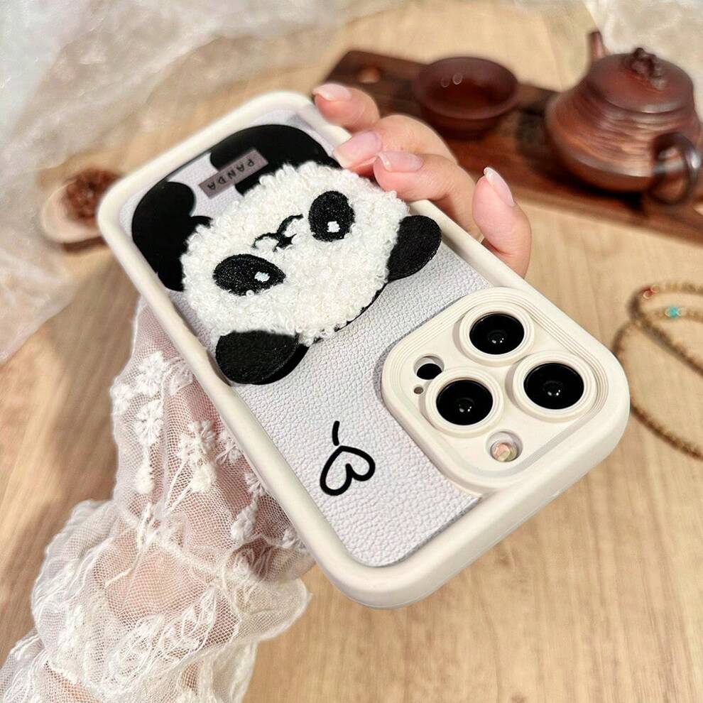 Cute Panda Black