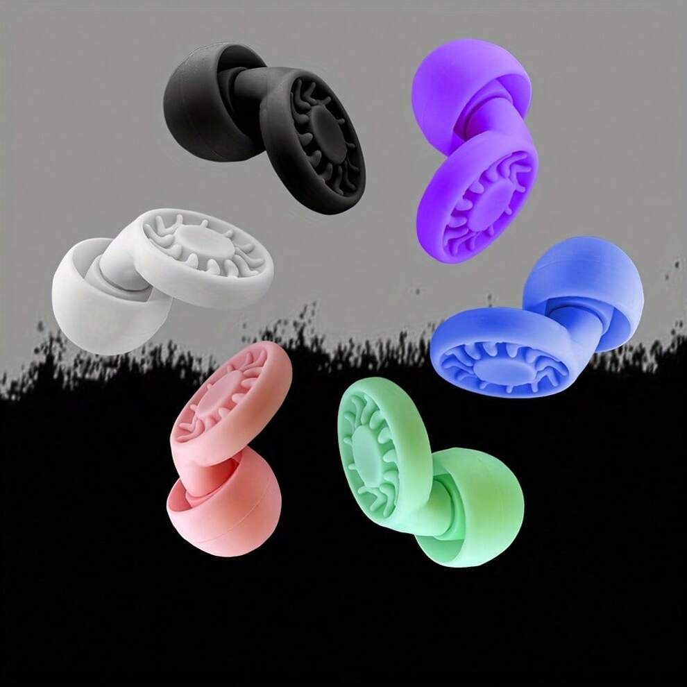 8pcs/Set Sleep Soundproof Noise Proof Earplug Noise-Reduction Ear Plugs Swimming Earplugs Anti-Noise Muting Earplugs Ear Plug