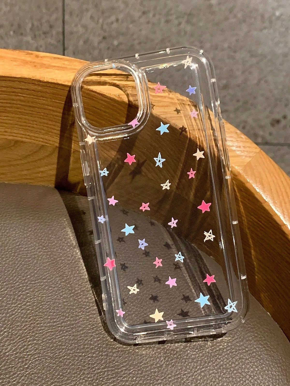 Y2k Star Pattern Phone Case Compatible With Apple IPhone 15/15Pro