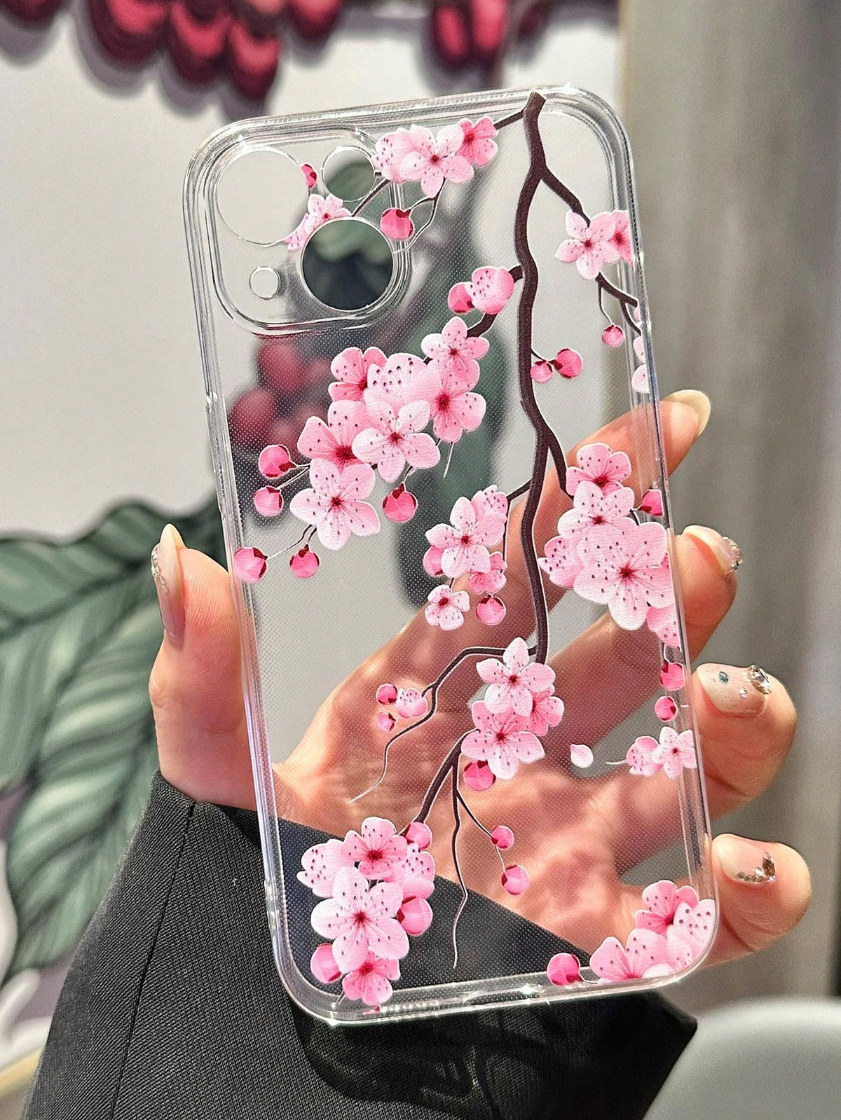 Flowers Design Mobile Phone Case Compatible With iPhone15/15Plus/15Pro/15Promax