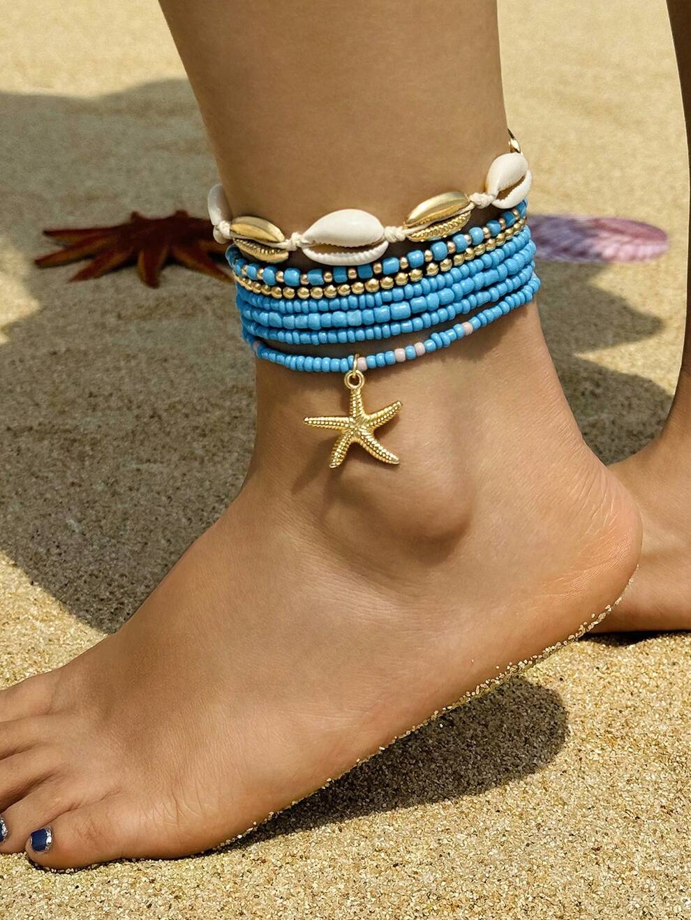 25134-a Red Anklet