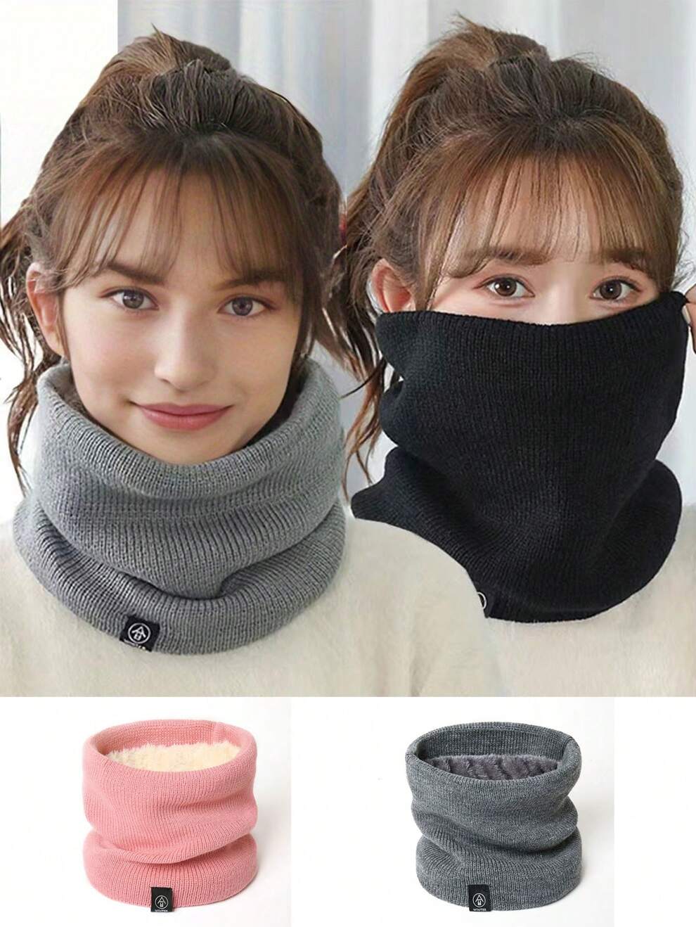 Winter Outdoor Unisex Neck Warmer For Cycling, Fashionable And Versatile, Providing Warmth