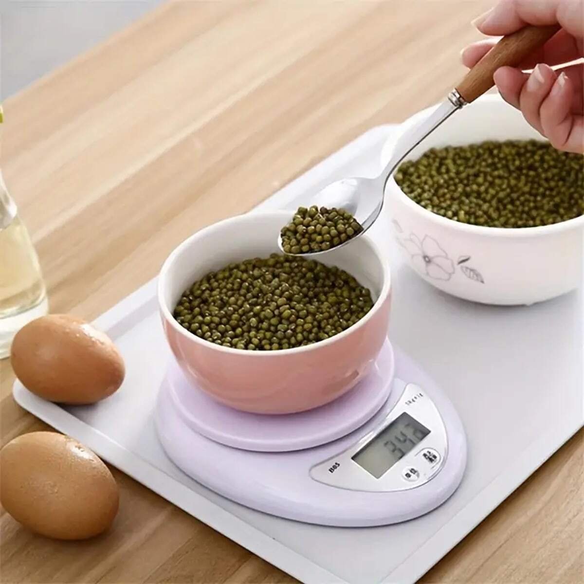 1pc, Kitchen Scale, Food Scale, Kitchen Weighing Scale, Accurate Kitchen Scale, Portable Digital Scale, Coffee Electronic Scale, Kitchen LED Electronic Scales For Kitchen, Baking Scale, Kitchen Access