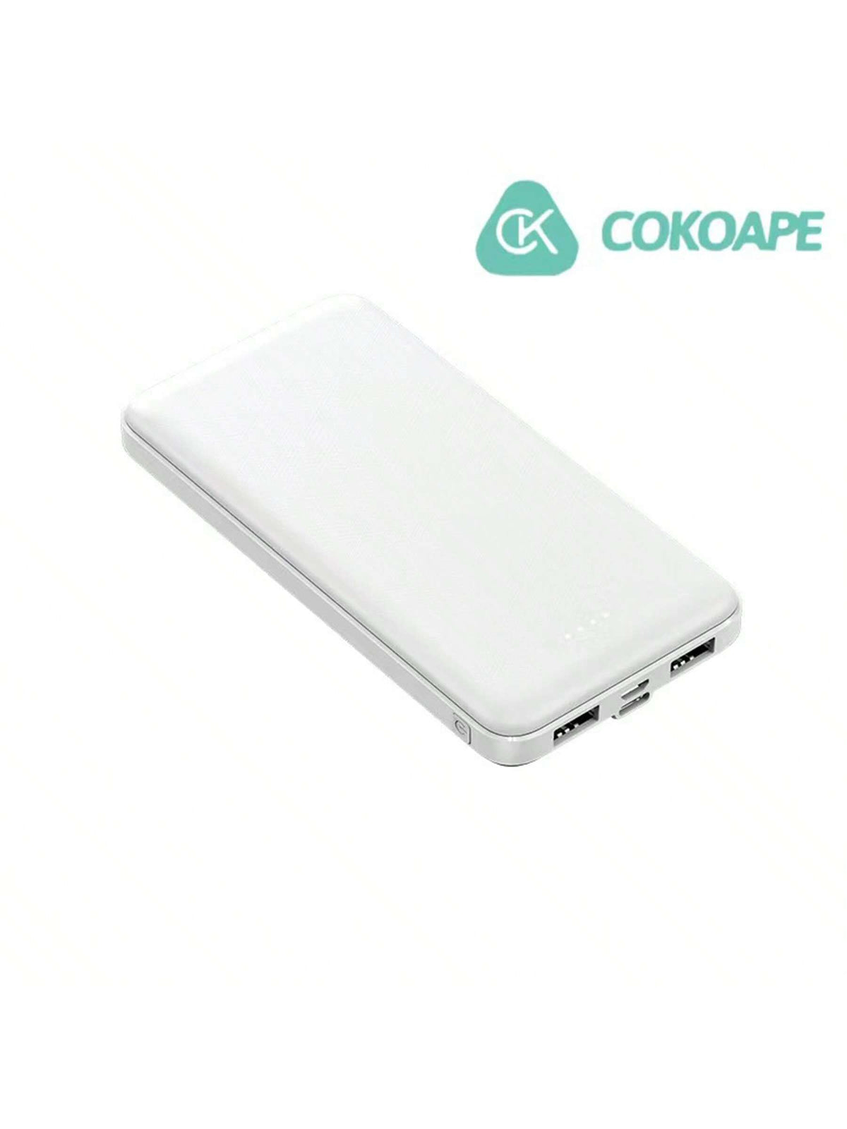 10000mAh Ultra Slim Portable Charger Power Bank: 20000mAh Type C Input & 2 Outputs, Compatible With IPhone 15/14/13/12/11 & Samsung S20!