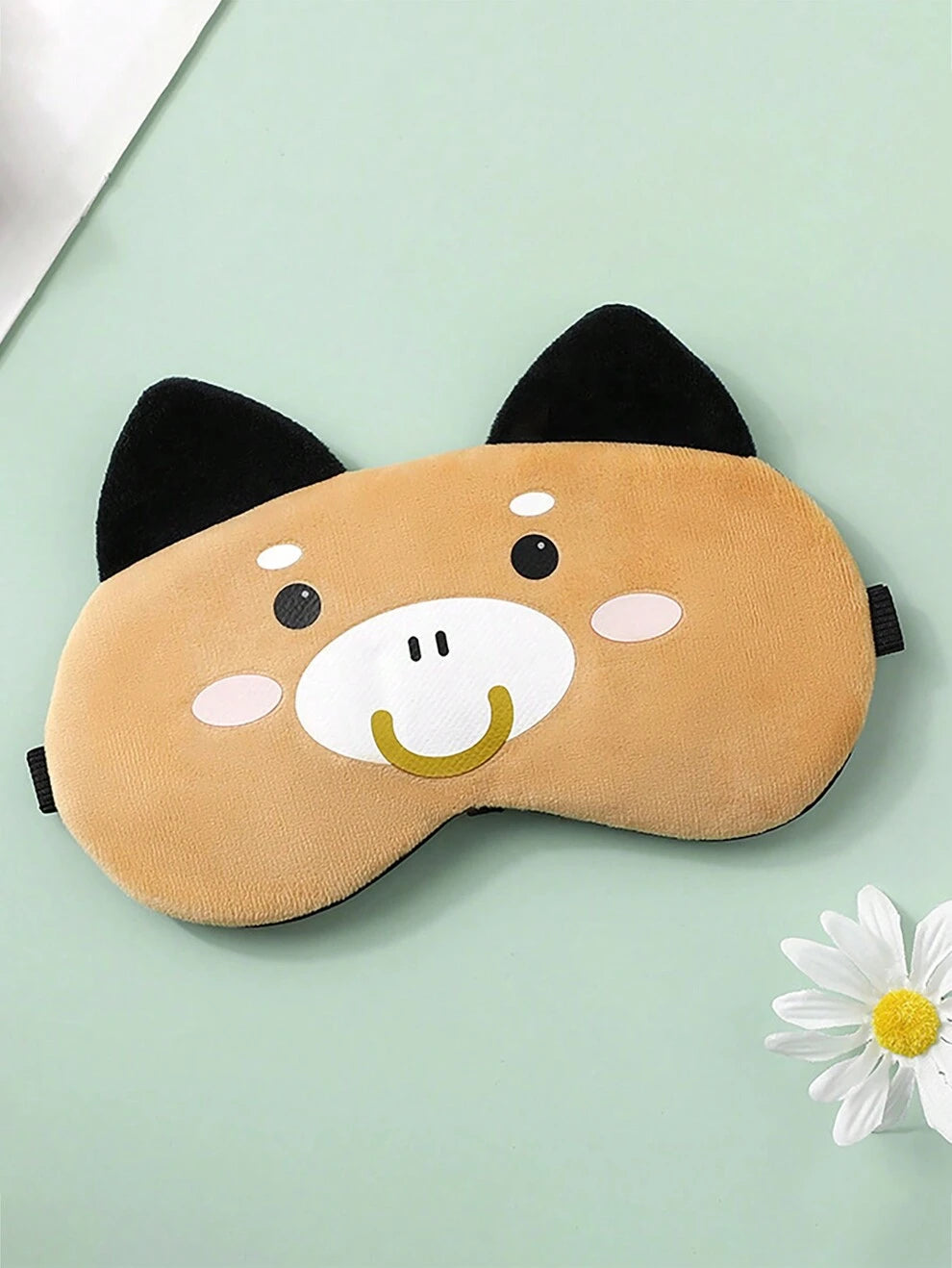 1pc Soft Cartoon Eye Mask For Children, Cute And Fashionable, Suitable For Kids' Nap And Sleep, Both Boys And Girls