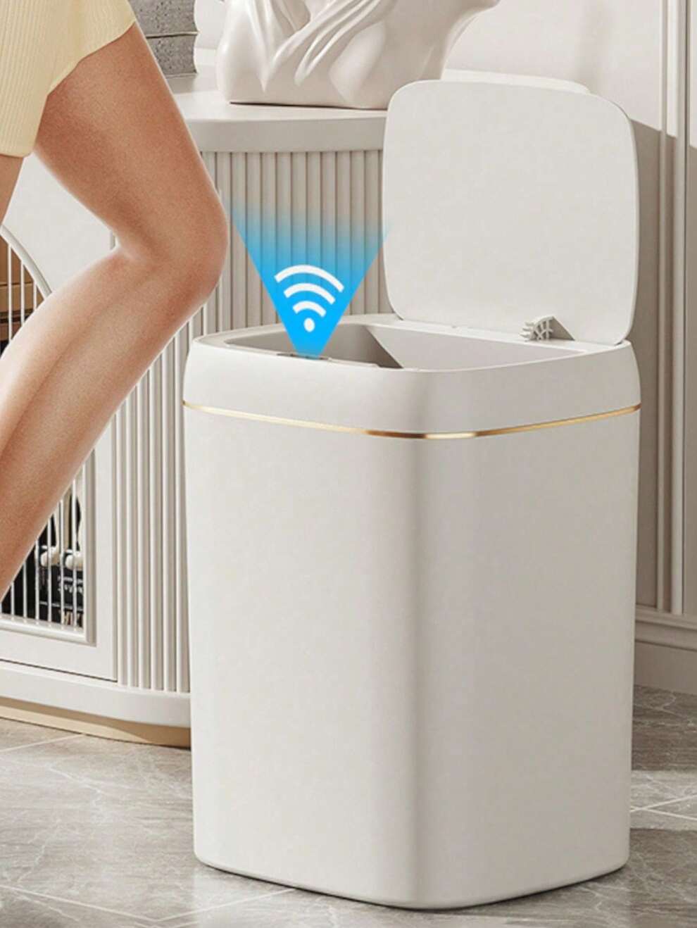 Intelligent Trash Can With Multiple Sensor Modes, Available In 11L And 13L