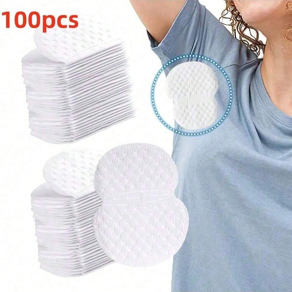 10/50/100pcs Sports Sweat Patch Ultra-Thin Breathable Invisible Sweat Pads, Unisex Disposable Underarm Pads, Comfortable Odorless Sweat Free Underarm Protection Sweat Pads, Anti Sweatshirt Stickers (5