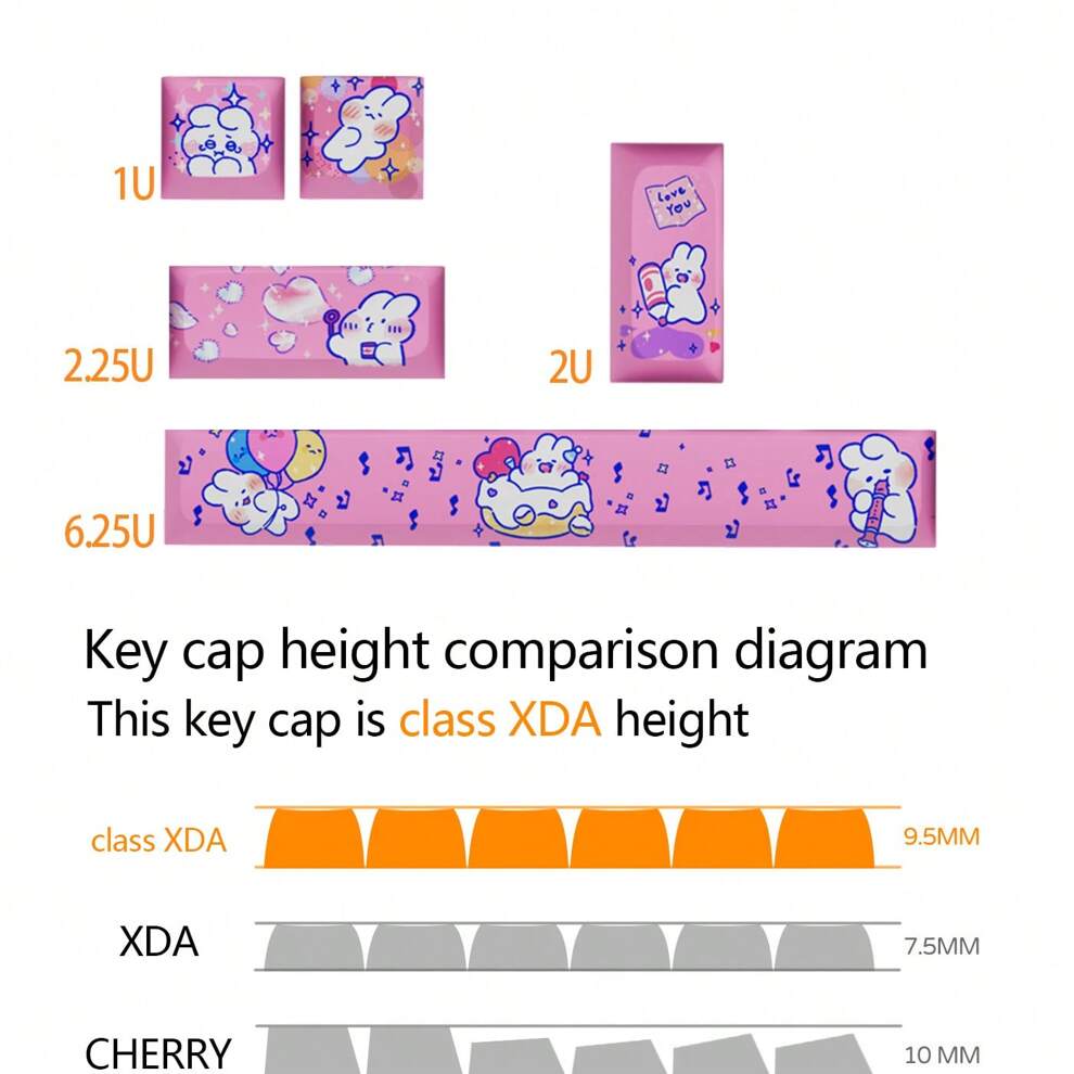 OEM Height-coral Sea-b Box (Space + ESC + 4 Arrow Keys + 2 Enter Keys)