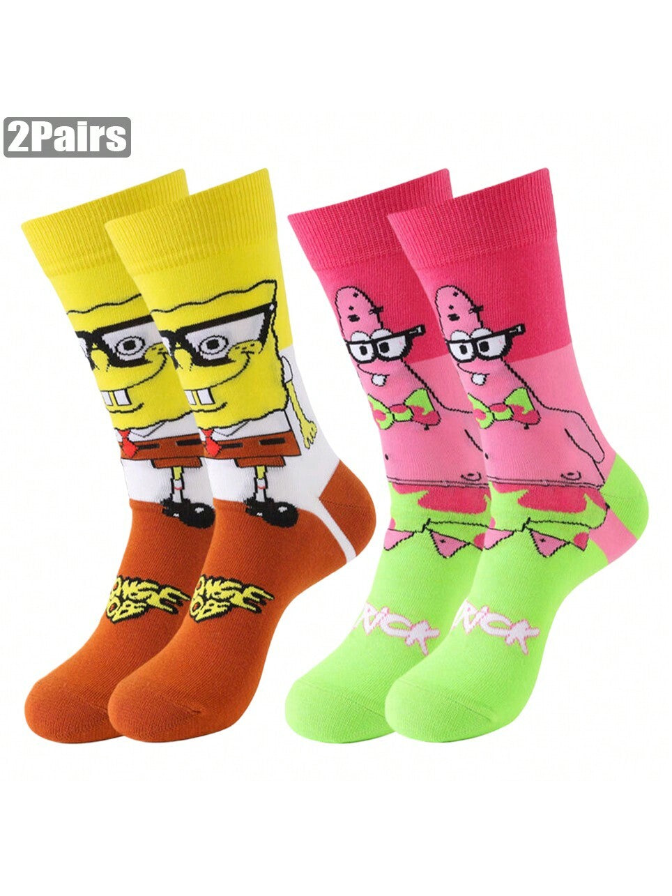 10Pairs  Socks Men Women Cartoon Anime Socks Novelty Funny