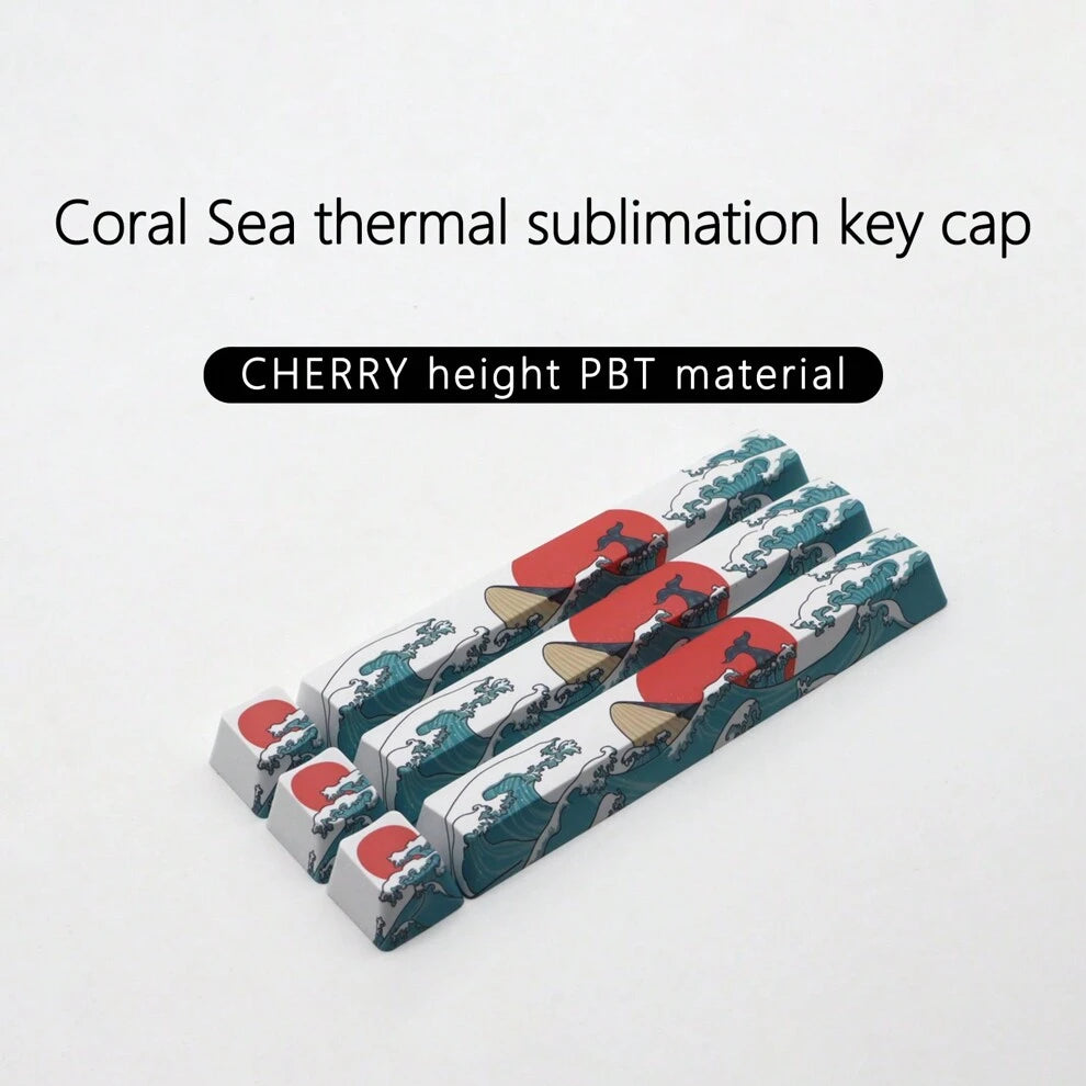 OEM Height-coral Sea Theme 2 Keys-space + ESC Key