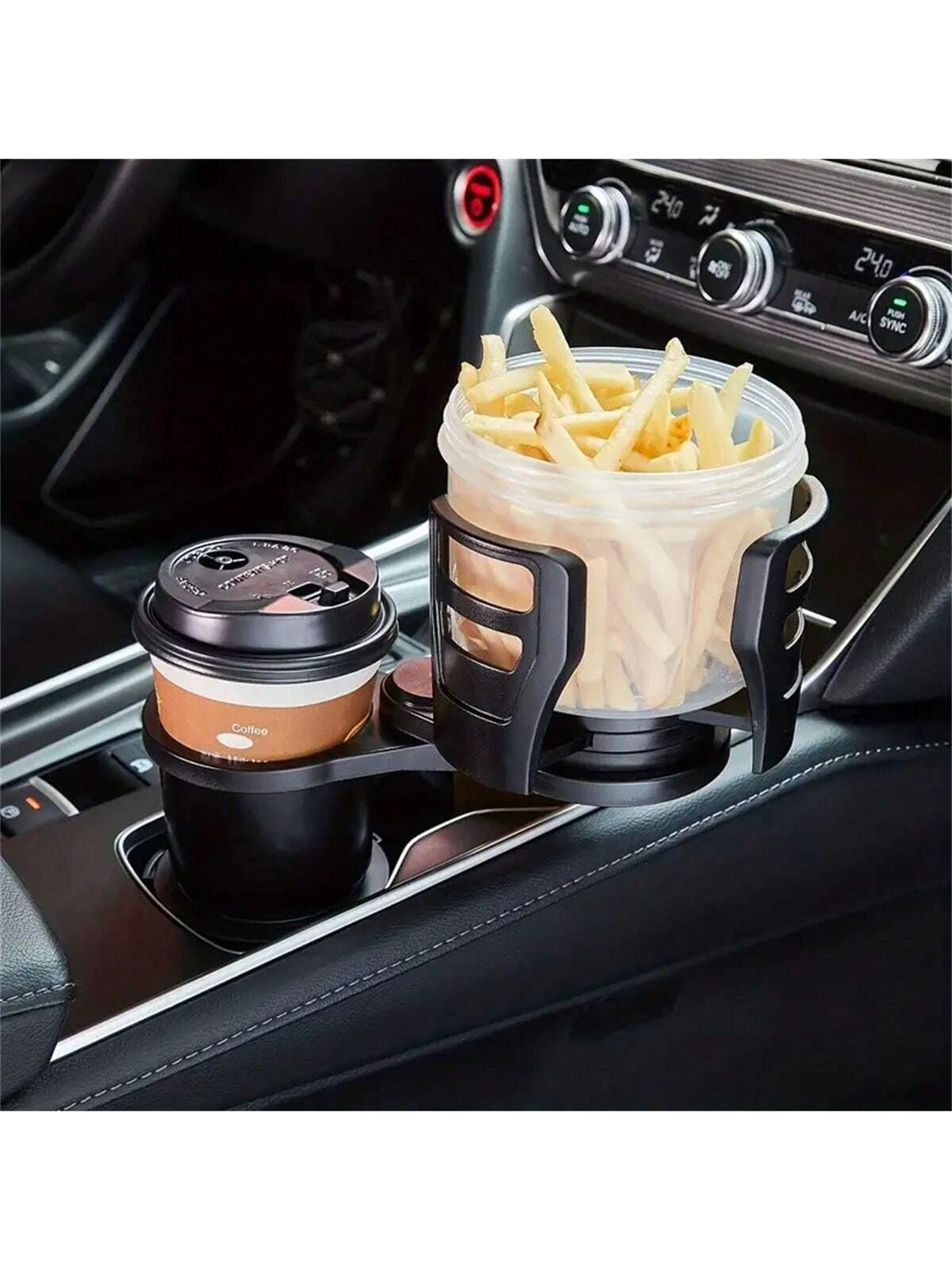 Car Cup Holder Expander For Car Adapter Adjustable Multifunctional Dual Cup Holder With Phone Holder Aromatherapy Organizer, Thansgiving Christmas New Year Gift