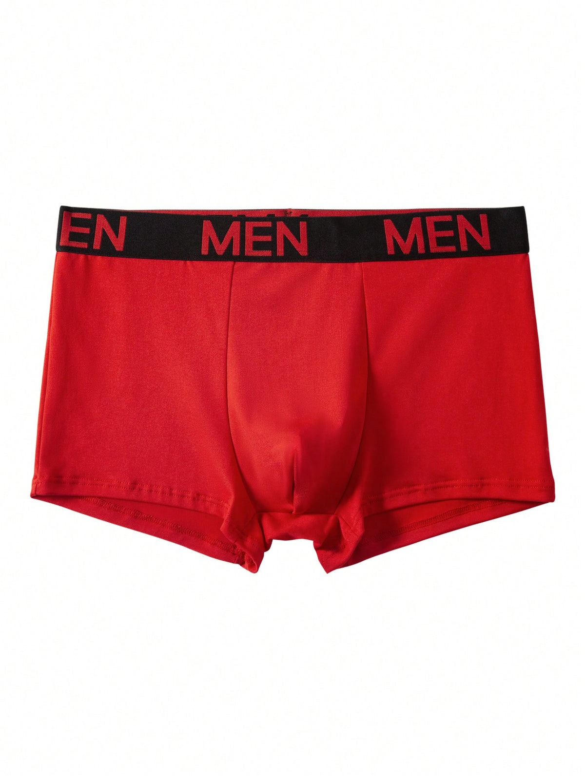 Men's Letter Panel Boxers, Men Trunks For Daily Wear