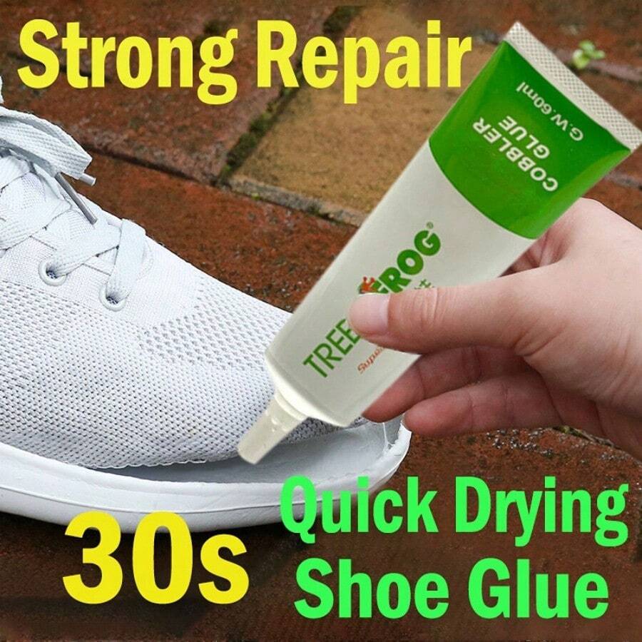 Shoe Glue 60ml For Rubber Shoes Shoe Glue (30s Fast Bonding + Does Not Hurt Shoes) Glue Adhesive Strong Shoe Glue Waterproof Shoe Glue