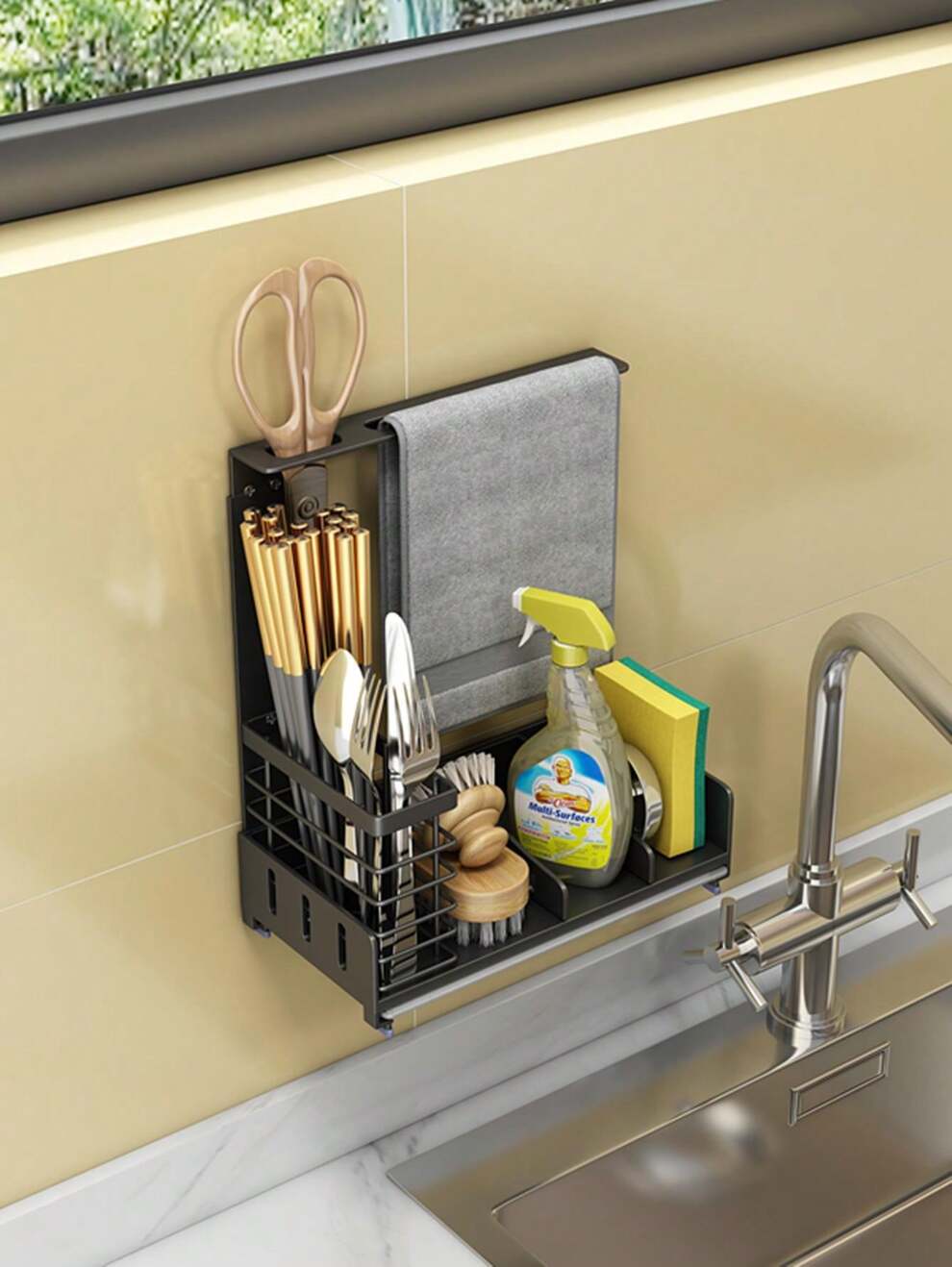 This Dishcloth Storage Rack Is Designed To Hold Multiple Dishcloths Or Towels, Keeping Your Kitchen Organized And Tidy. It Is The Perfect Storage Solution For Any Kitchen. The Dishcloth Storage Rack I