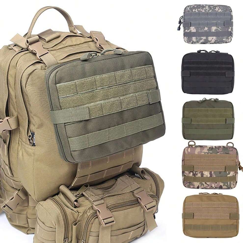 1pc Outdoor Tactical Kit, Multifunctional Medical Kit, Portable First Aid Kit, Military Enthusiast Outdoor Storage Kit Travel Bag