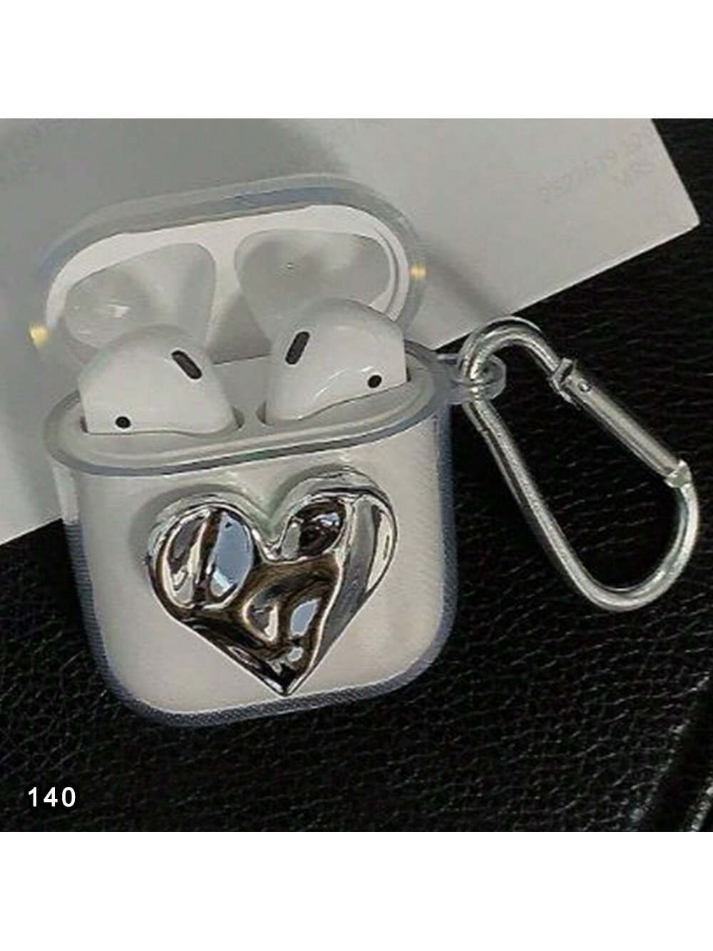 Heart-Shaped Protective Case Compatible With Apple Bluetooth Earphones, Compatible With AirPods Bluetooth Earphone Box, Scratch-Proof & Anti-Drop