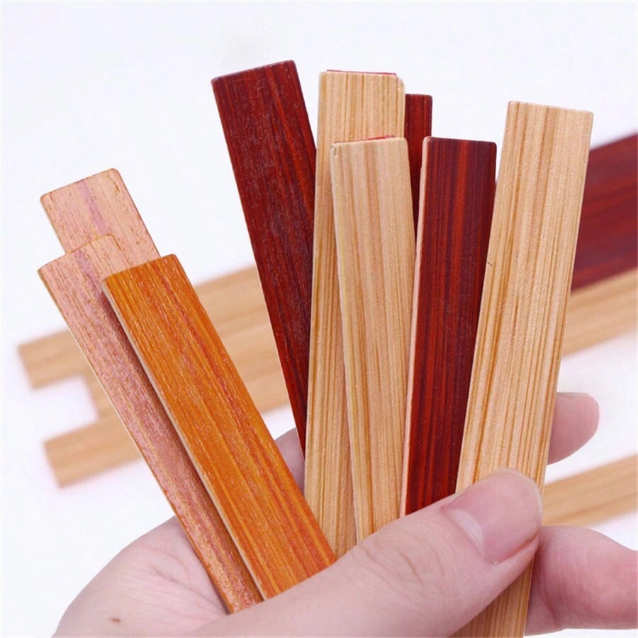 20pcs/Set 1:12 Dollhouse Miniature Wooden Floor Model, Miniature Kitchen Life Scene Simulated Wood Grain Floor Tile Decoration, Tear-Off And Stick-On Floor, Miniature House Decor Accessory