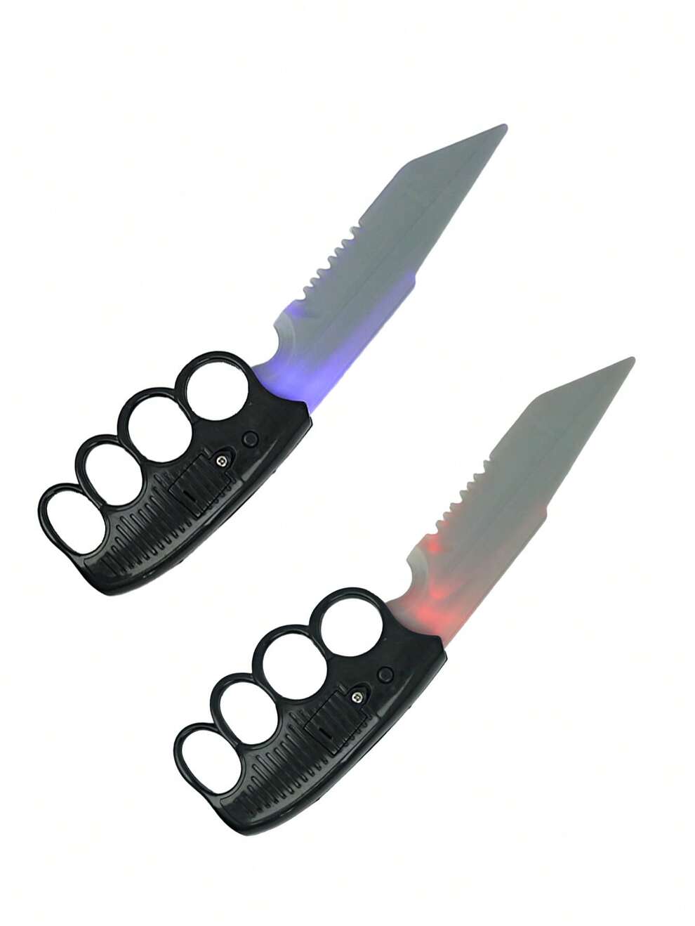 1pc Toy Plastic Dagger, Not Sharp For Safety, Won't Hurt, Length 8.7in,Can Glow, Red And Blue Flashing Perfect Gift For Kids Aged 6 To 10+, Suitable For Martial Arts Training, Magic Props, Stage Perfo