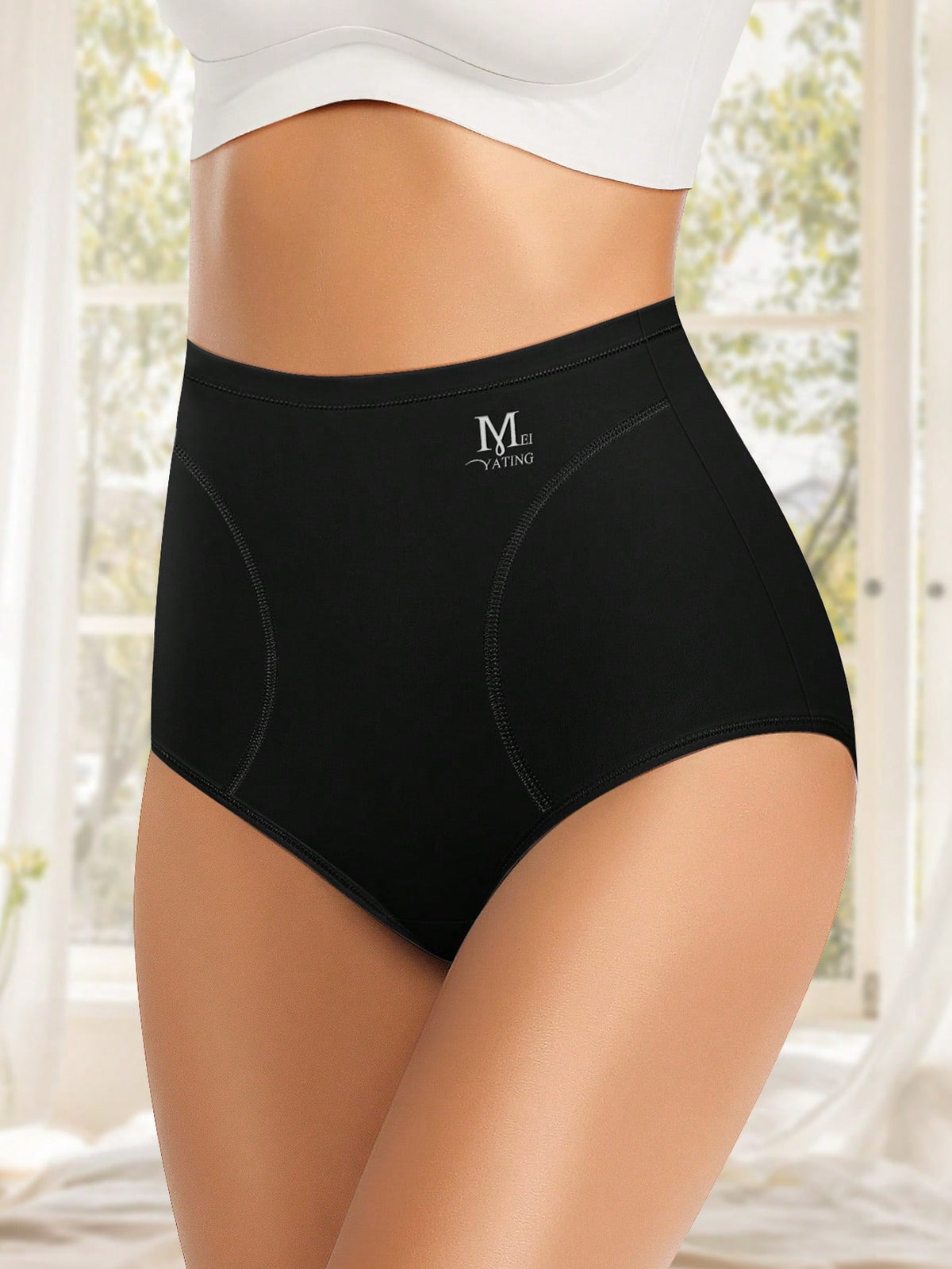 Women High Waisted Seamless Briefs, Shapewear, Tummy Control, Soft & Comfy