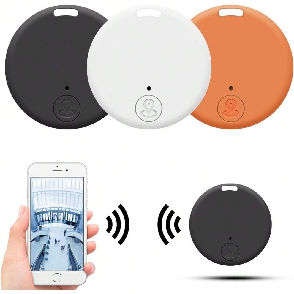 Bluetooth Anti-Loss Finder, Circular Shape, Intelligent Tracker, Compatible With IOS/Android Systems, Bluetooth Alarm Reminder, APP Location, Lightweight And Compact, Used For Precise Positioning And