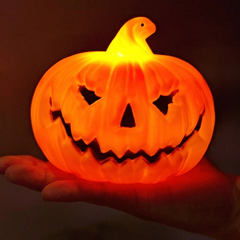 1pc Large Halloween Pumpkin Light, Scary Decoration Light For Halloween Party Gathering, Costume Ball, Outdoor Yard Decoration