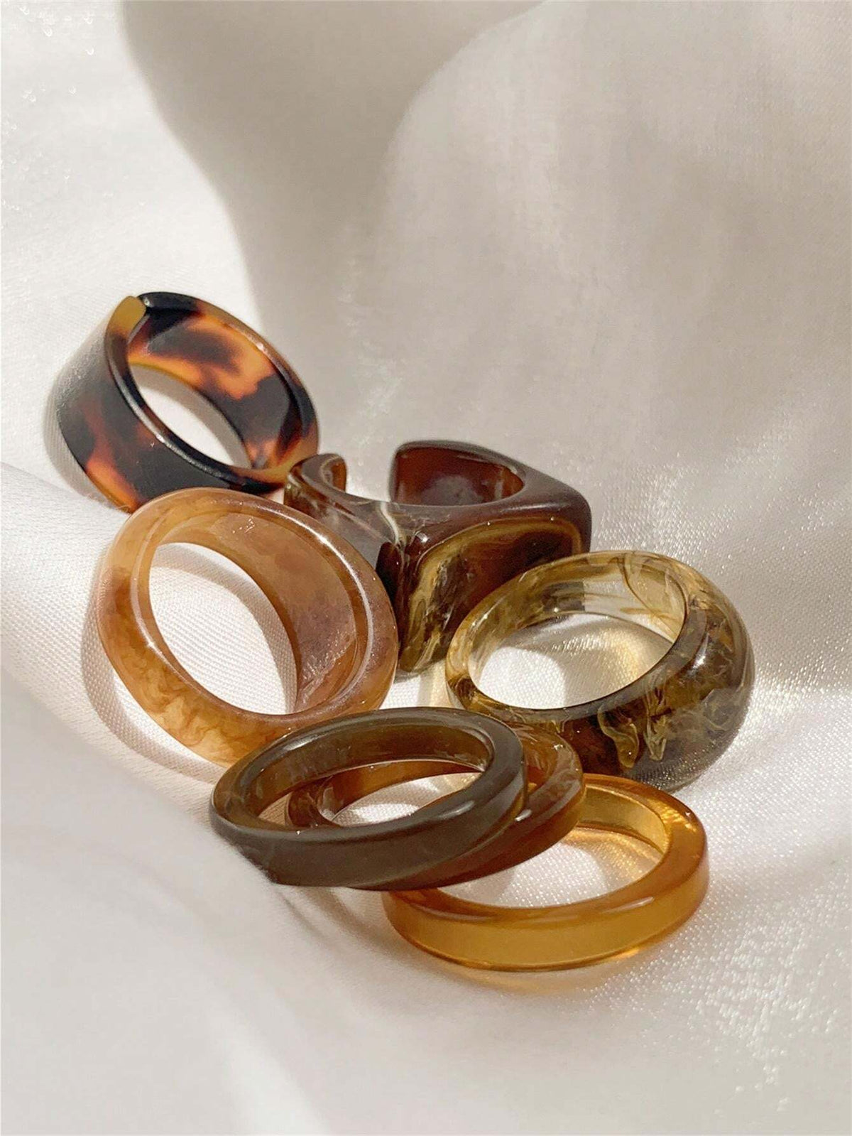 6-piece Stylish Ring Set