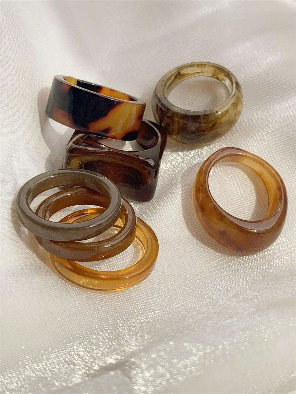 6-piece Stylish Ring Set