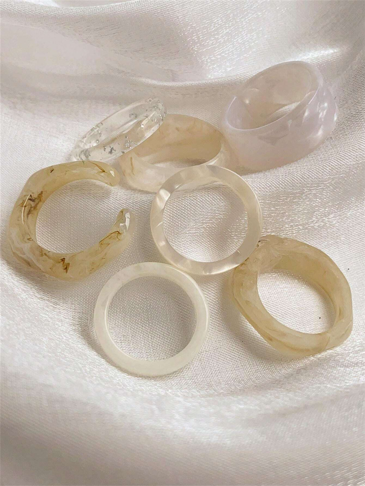 7-piece Vintage Ring Set