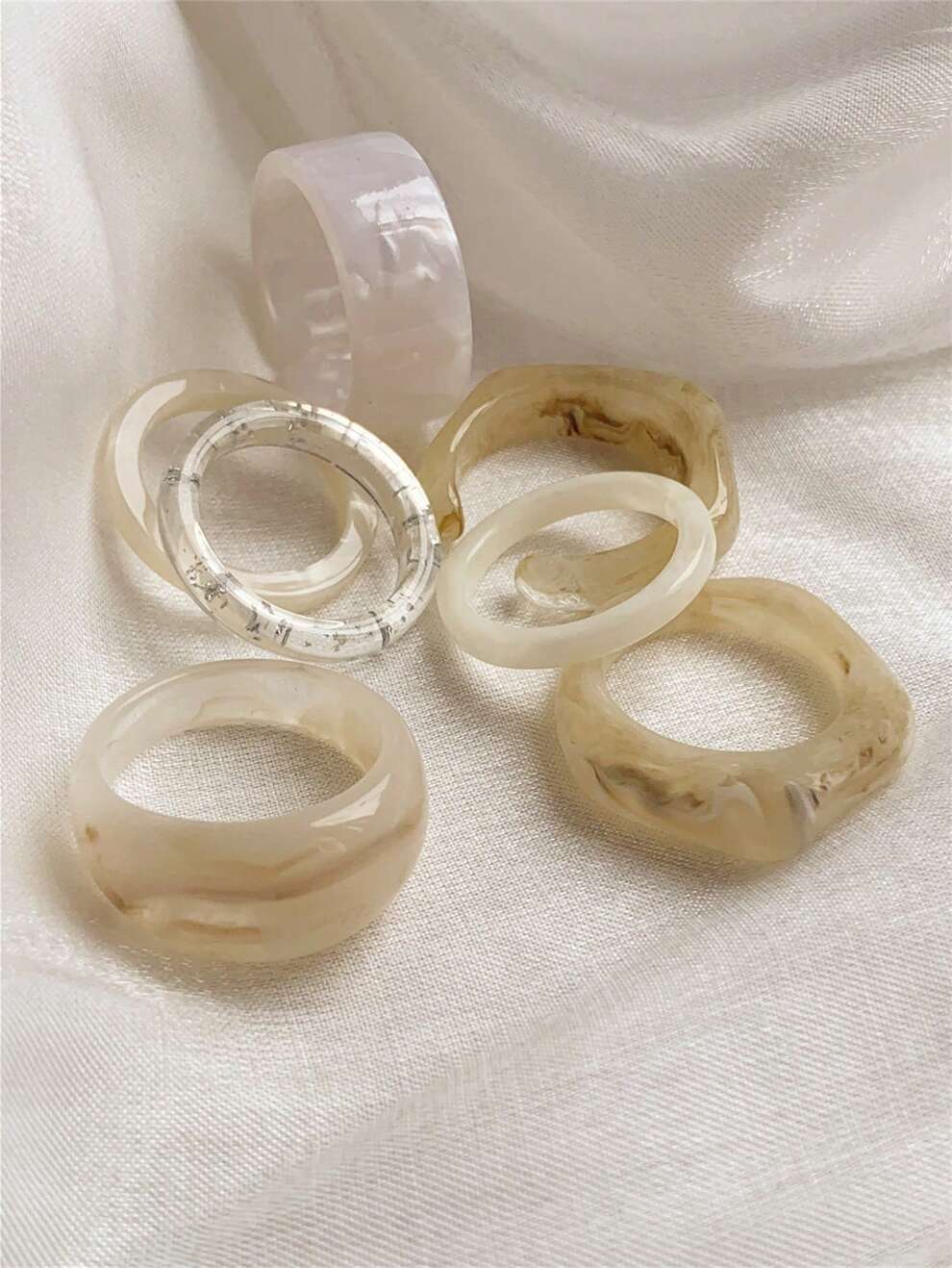 7-piece Vintage Ring Set